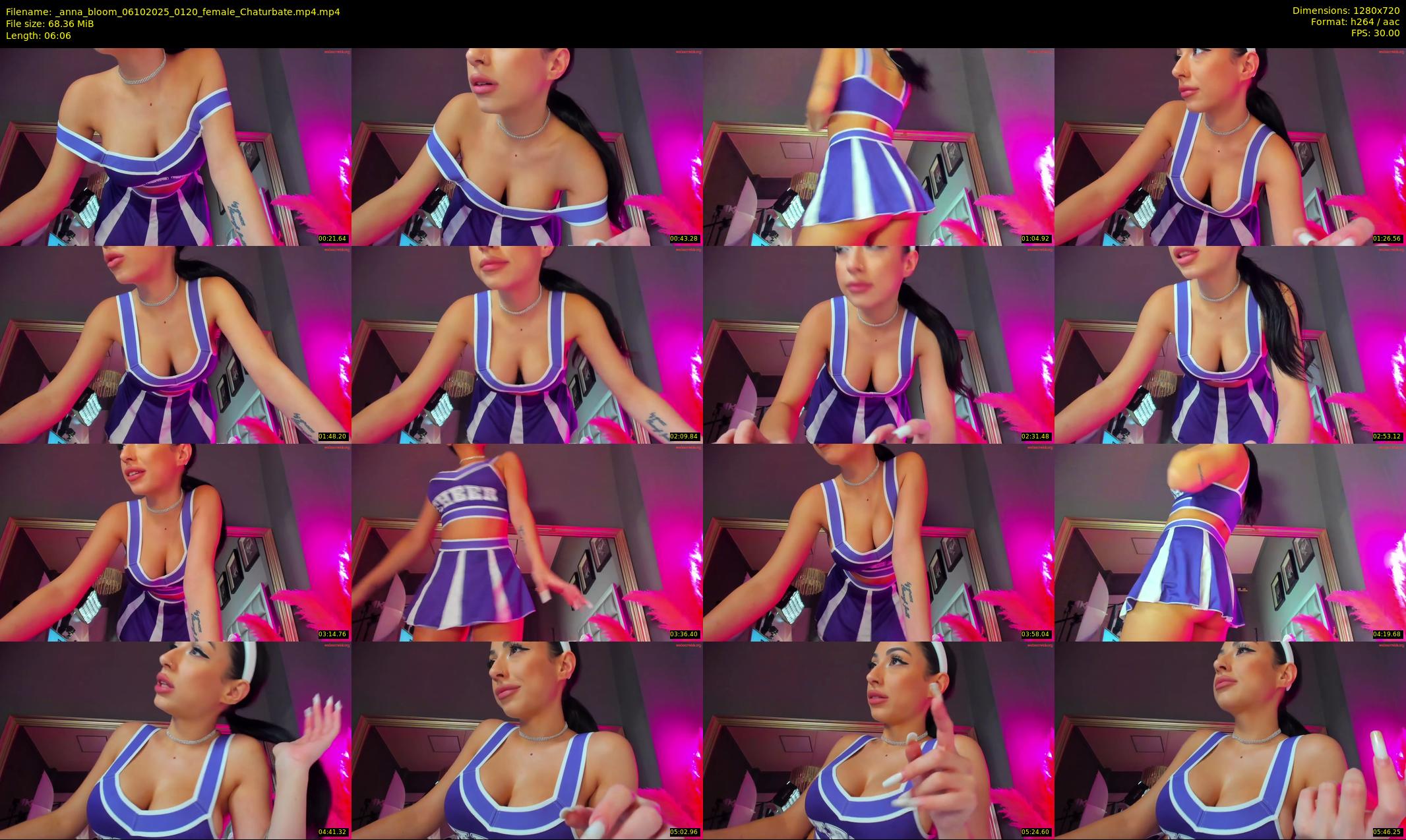 _anna_bloom — 7 minute Chaturbate female cam show recording, 720p, Oct 6, 2025