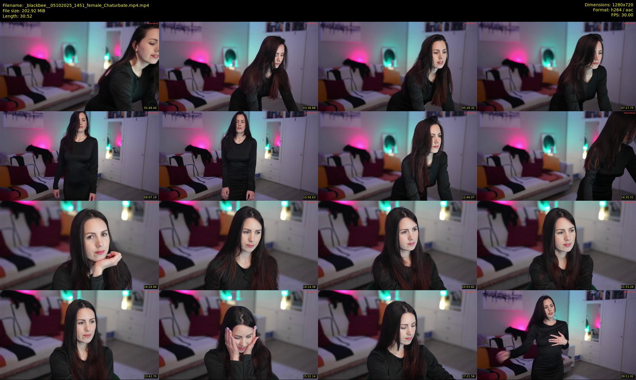 _blackbee_ — 31 minute Chaturbate female cam show recording, 720p, Oct 5, 2025