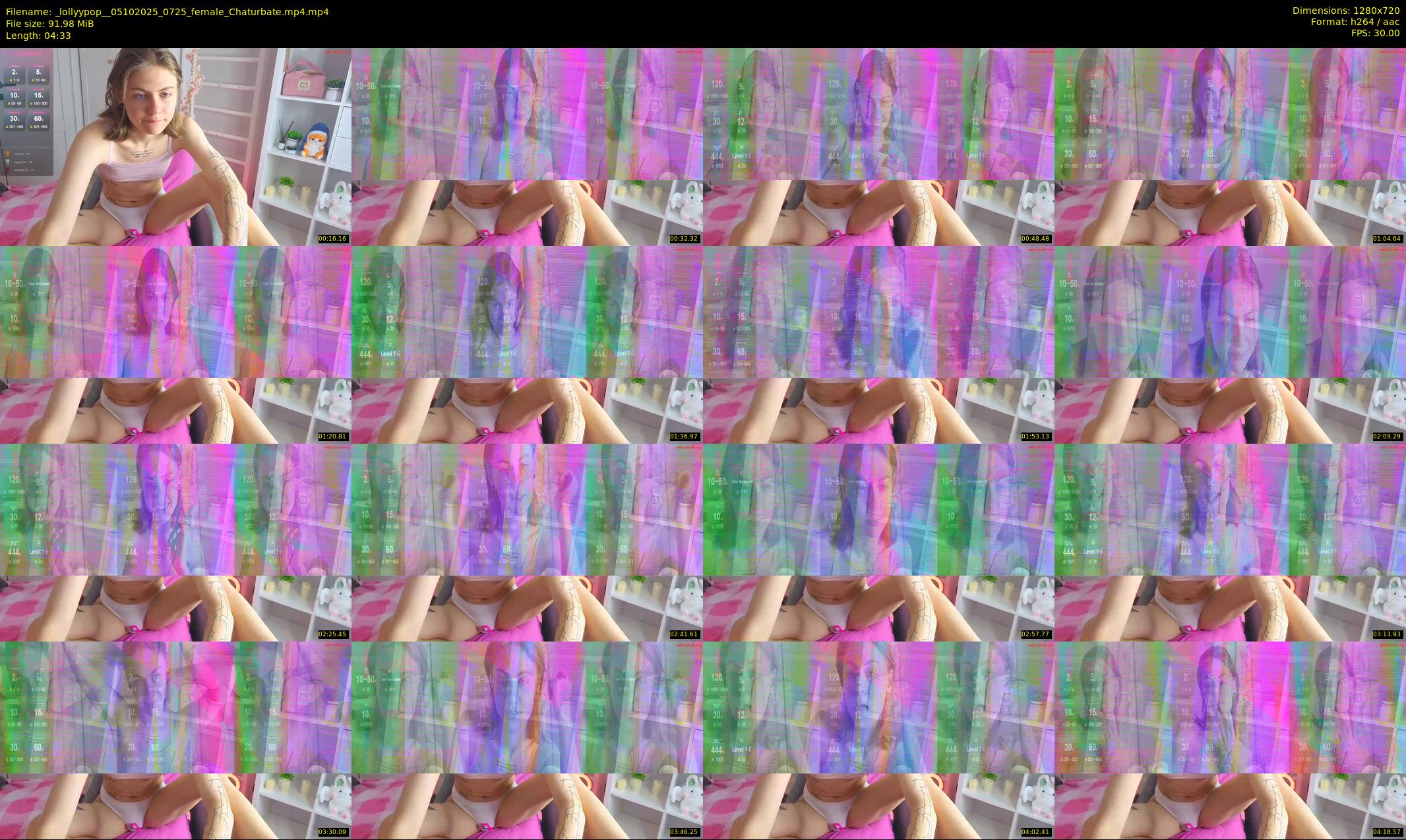 _lollyypop_ — 5 minute Chaturbate female cam show recording, 720p, Oct 5, 2025