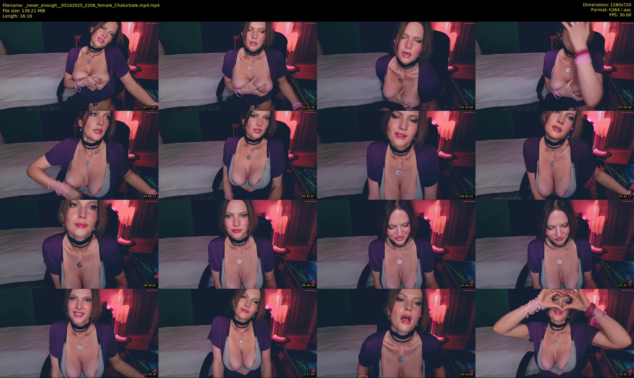 _never_enough_ — 17 minute Chaturbate female cam show recording, 720p, Oct 5, 2025