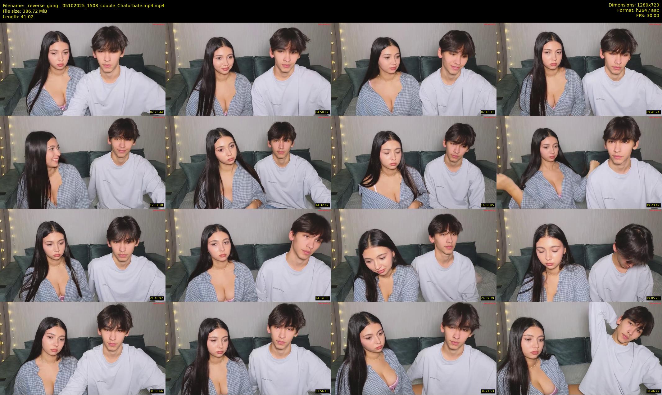 _reverse_gang_ — 42 minute Chaturbate couple cam show recording, 720p, Oct 5, 2025