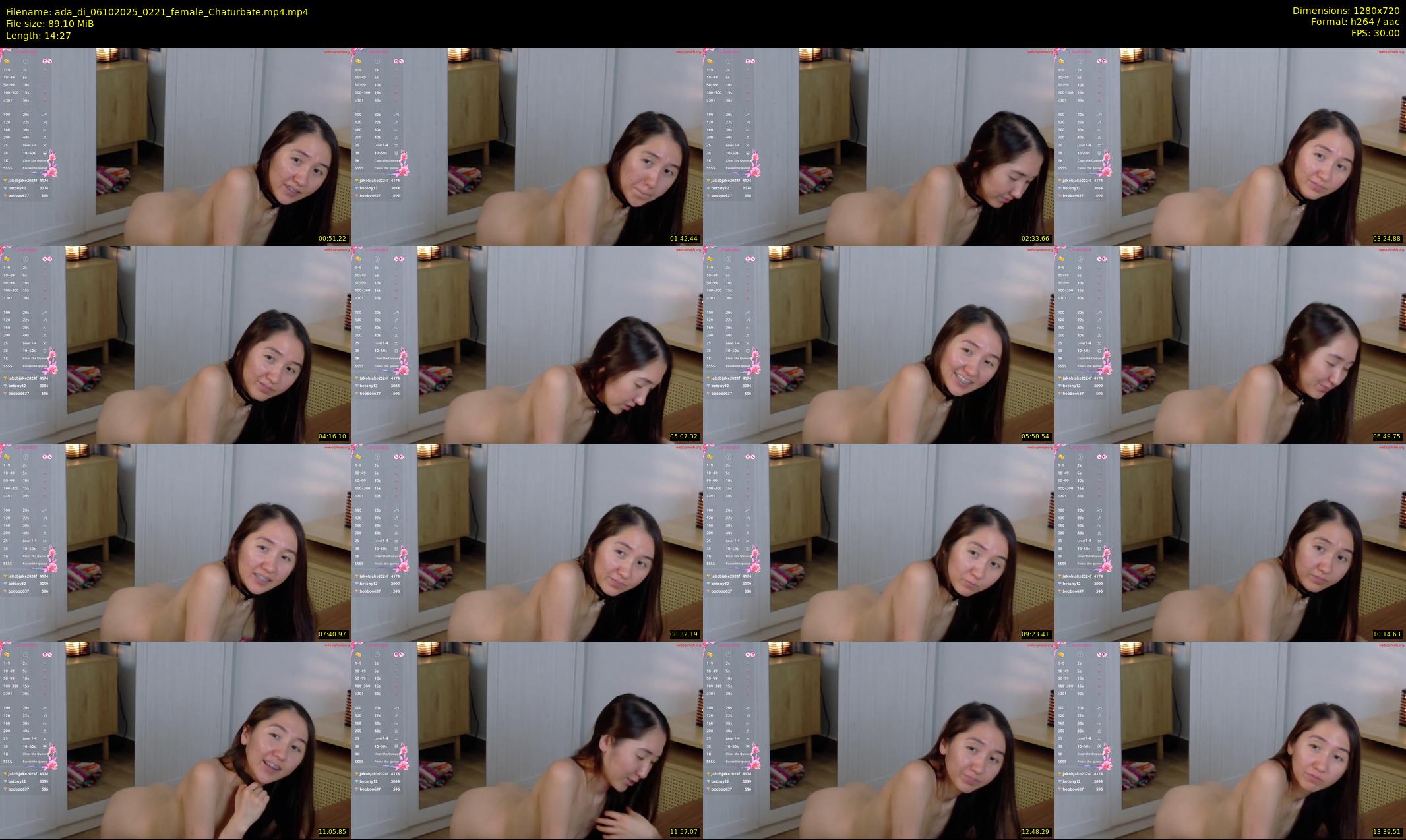 ada_di — 15 minute Chaturbate female cam show recording, 720p, Oct 6, 2025