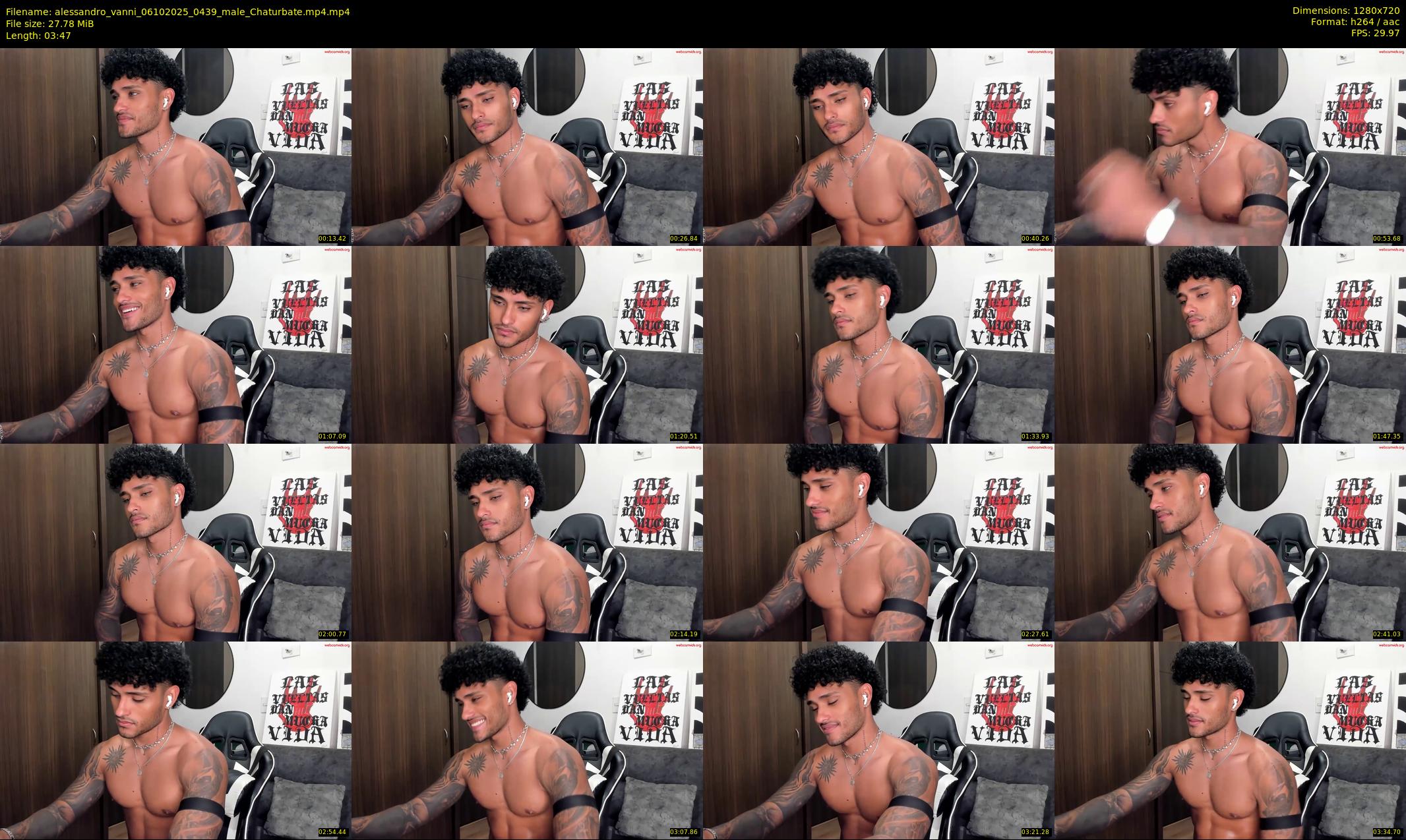 alessandro_vanni — 4 minute Chaturbate male cam show recording, 720p, Oct 6, 2025