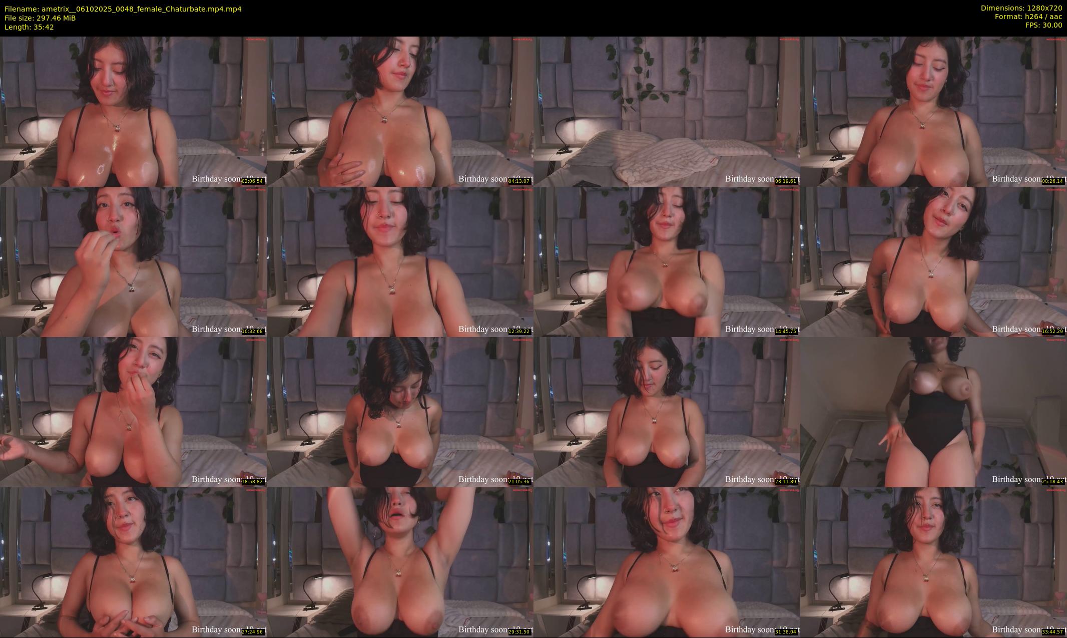 ametrix_ — 36 minute Chaturbate female cam show recording, 720p, Oct 6, 2025