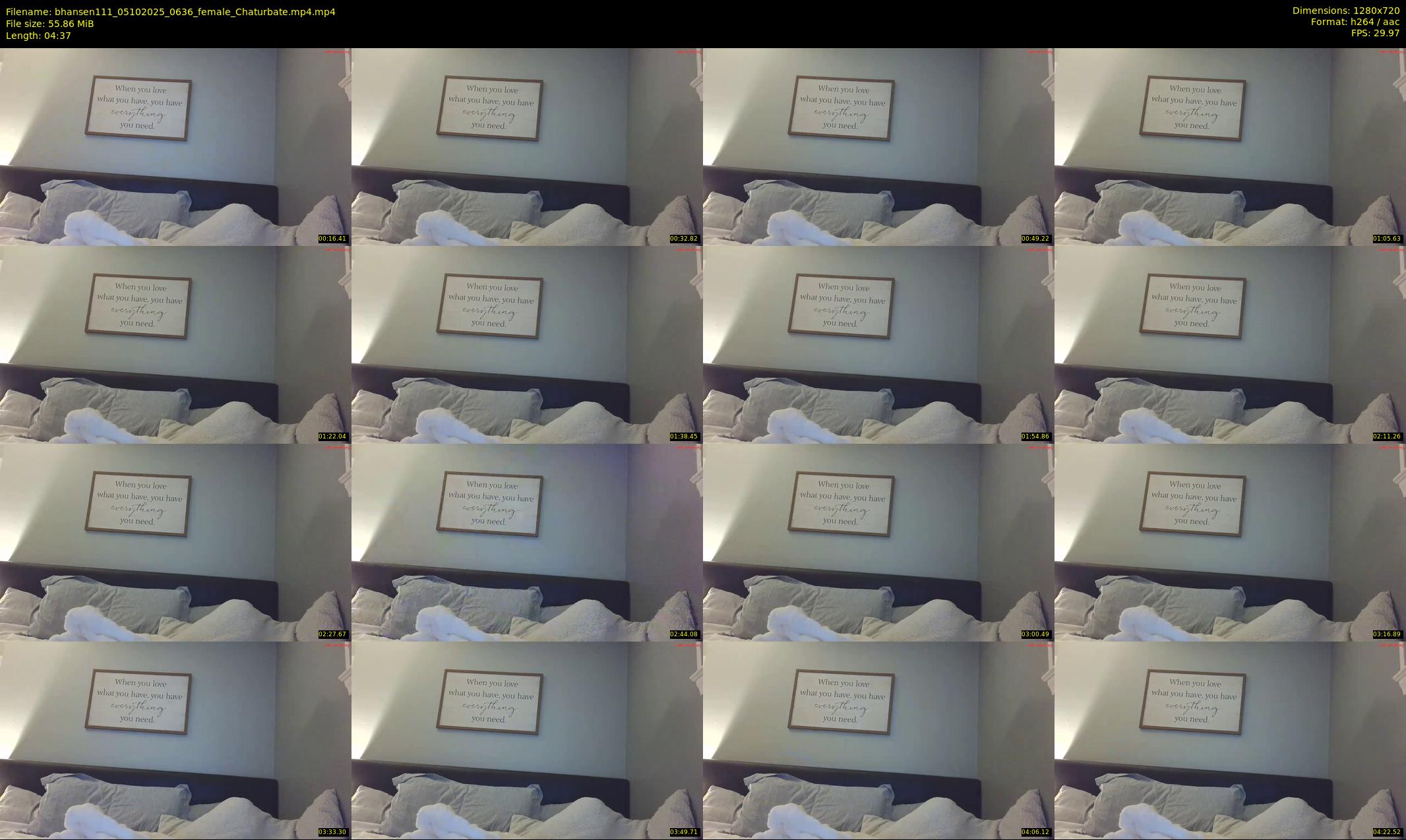 bhansen111 — 5 minute Chaturbate female cam show recording, 720p, Oct 5, 2025