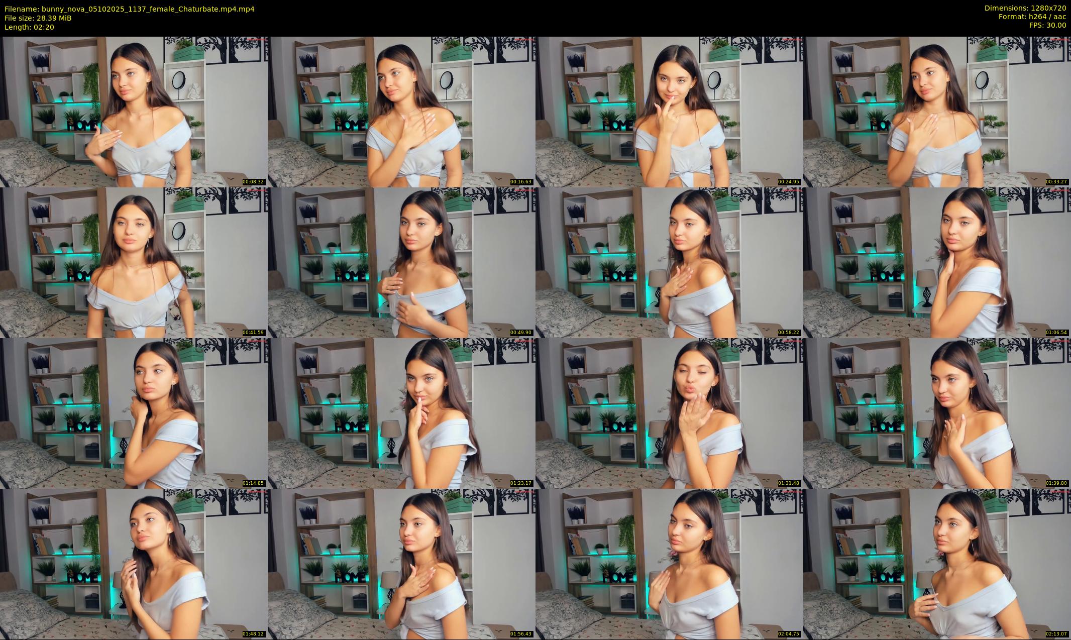 bunny_nova — 3 minute Chaturbate female cam show recording, 720p, Oct 5, 2025