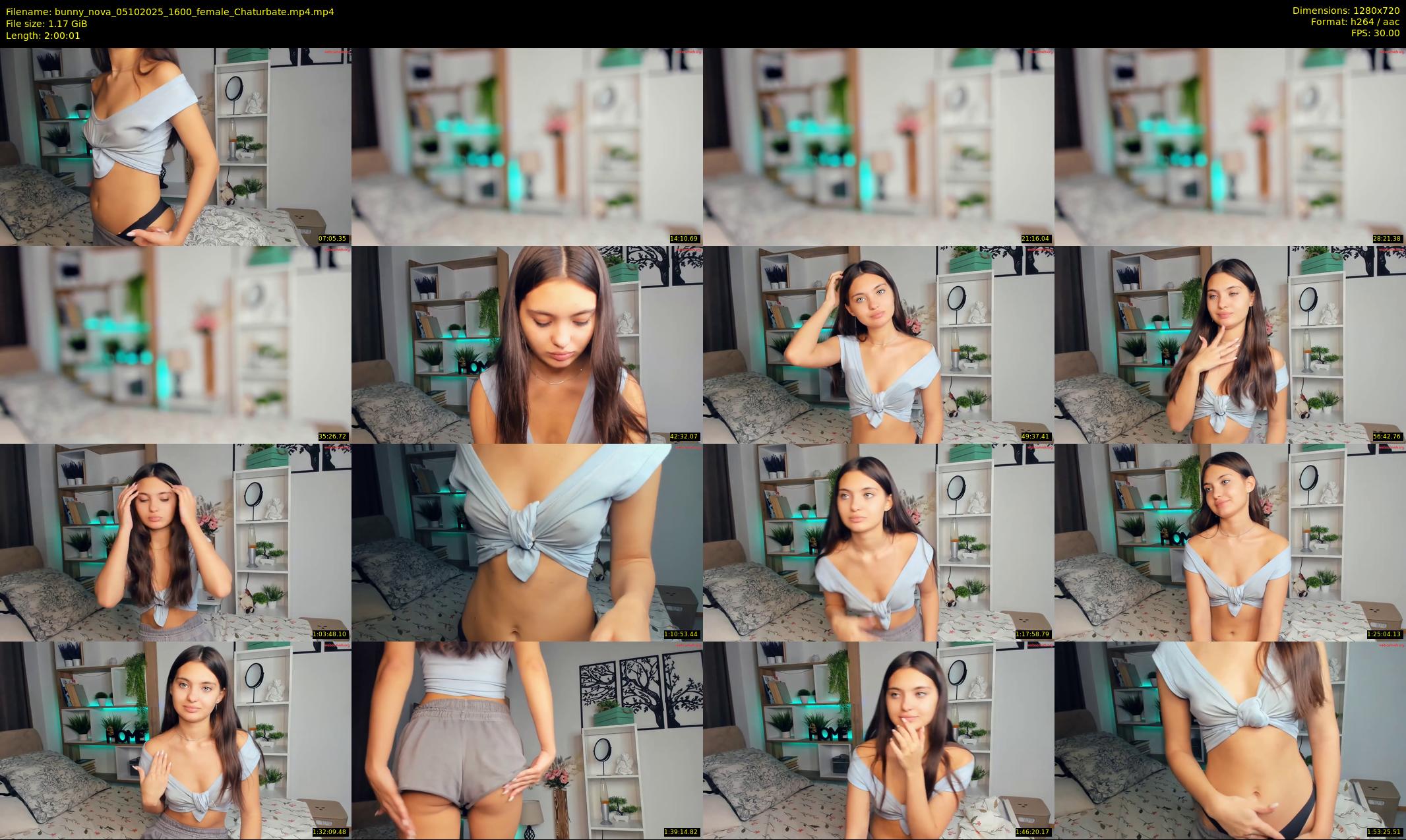 bunny_nova — 121 minute Chaturbate female cam show recording, 720p, Oct 5, 2025