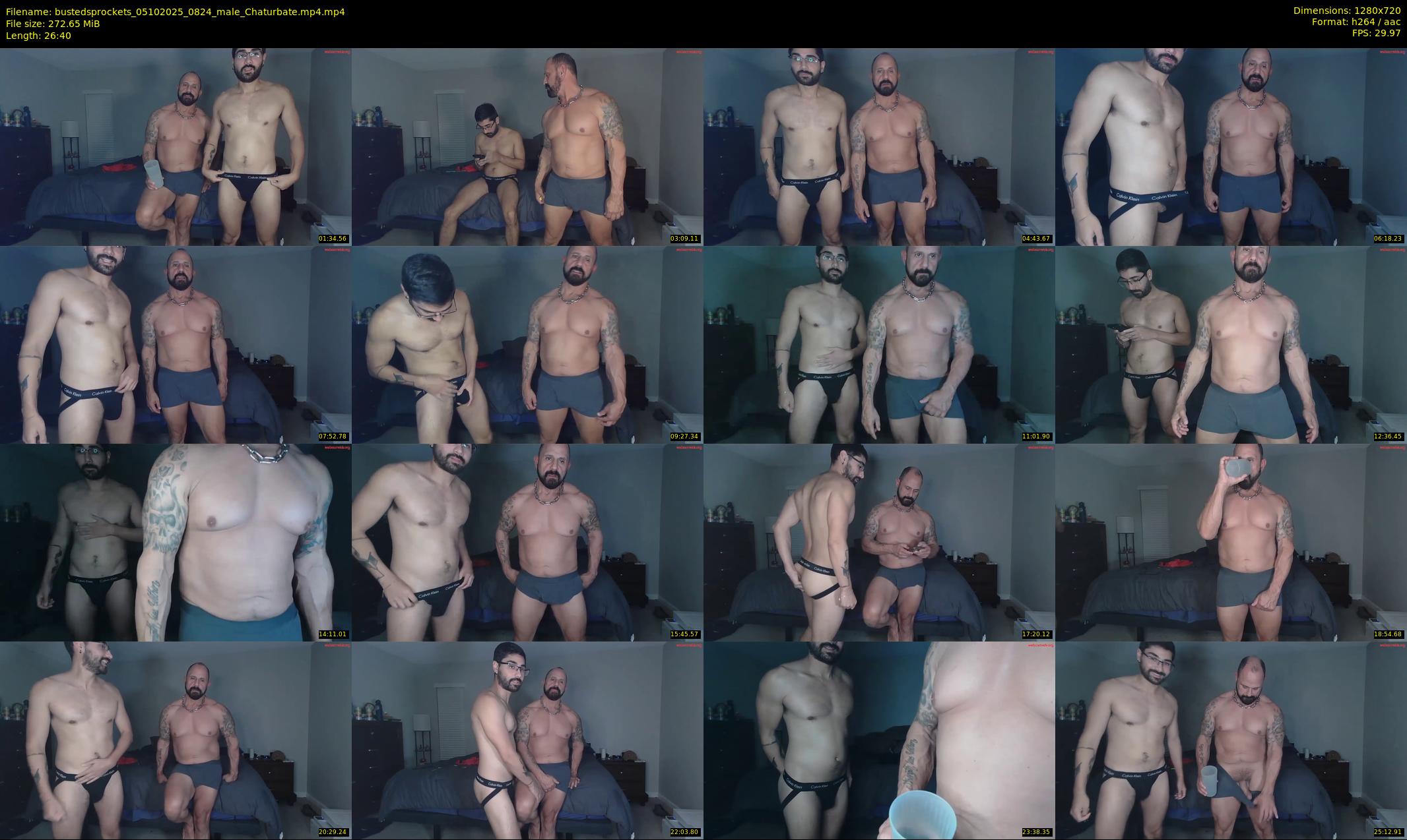 bustedsprockets — 27 minute Chaturbate male cam show recording, 720p, Oct 5, 2025