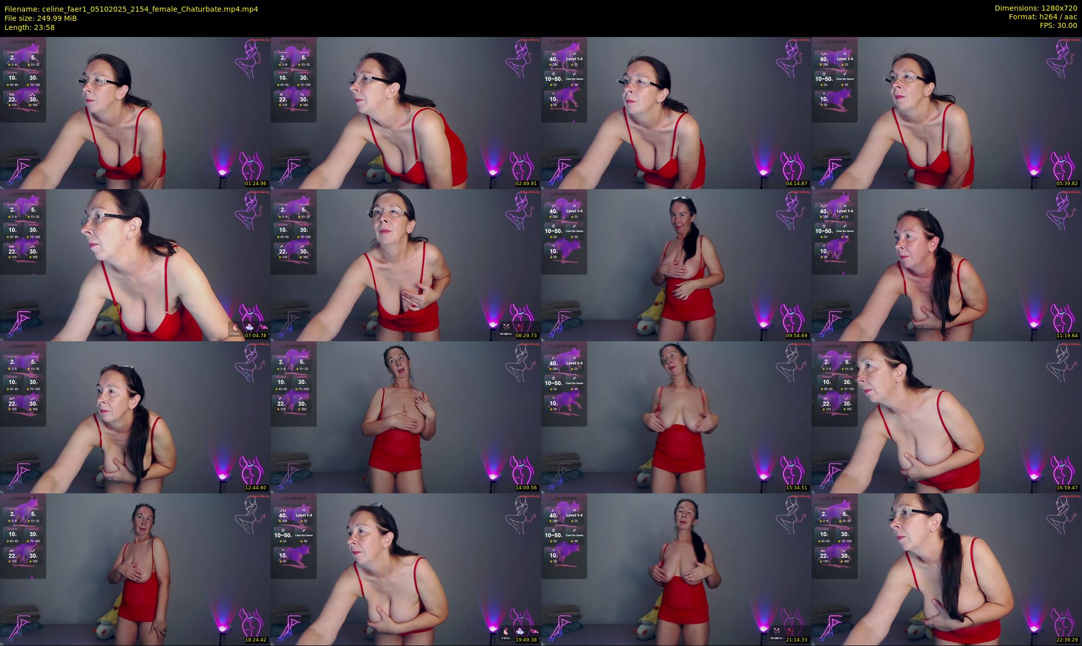 celine_faer1 — 24 minute Chaturbate female cam show recording, 720p, Oct 5, 2025