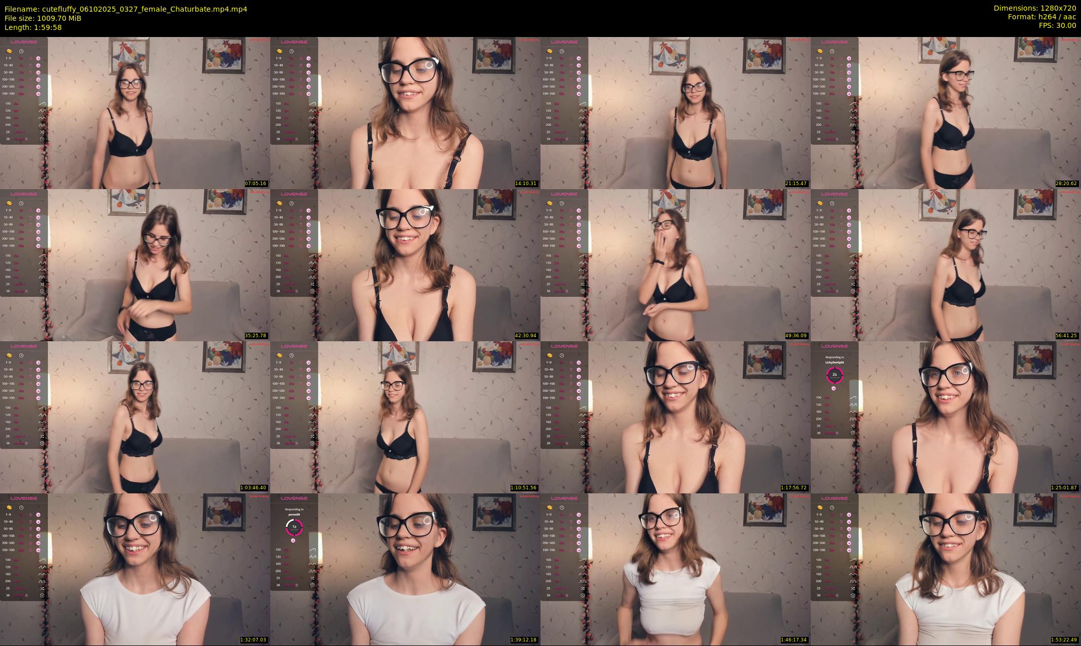cutefluffy — 120 minute Chaturbate female cam show recording, 720p, Oct 6, 2025