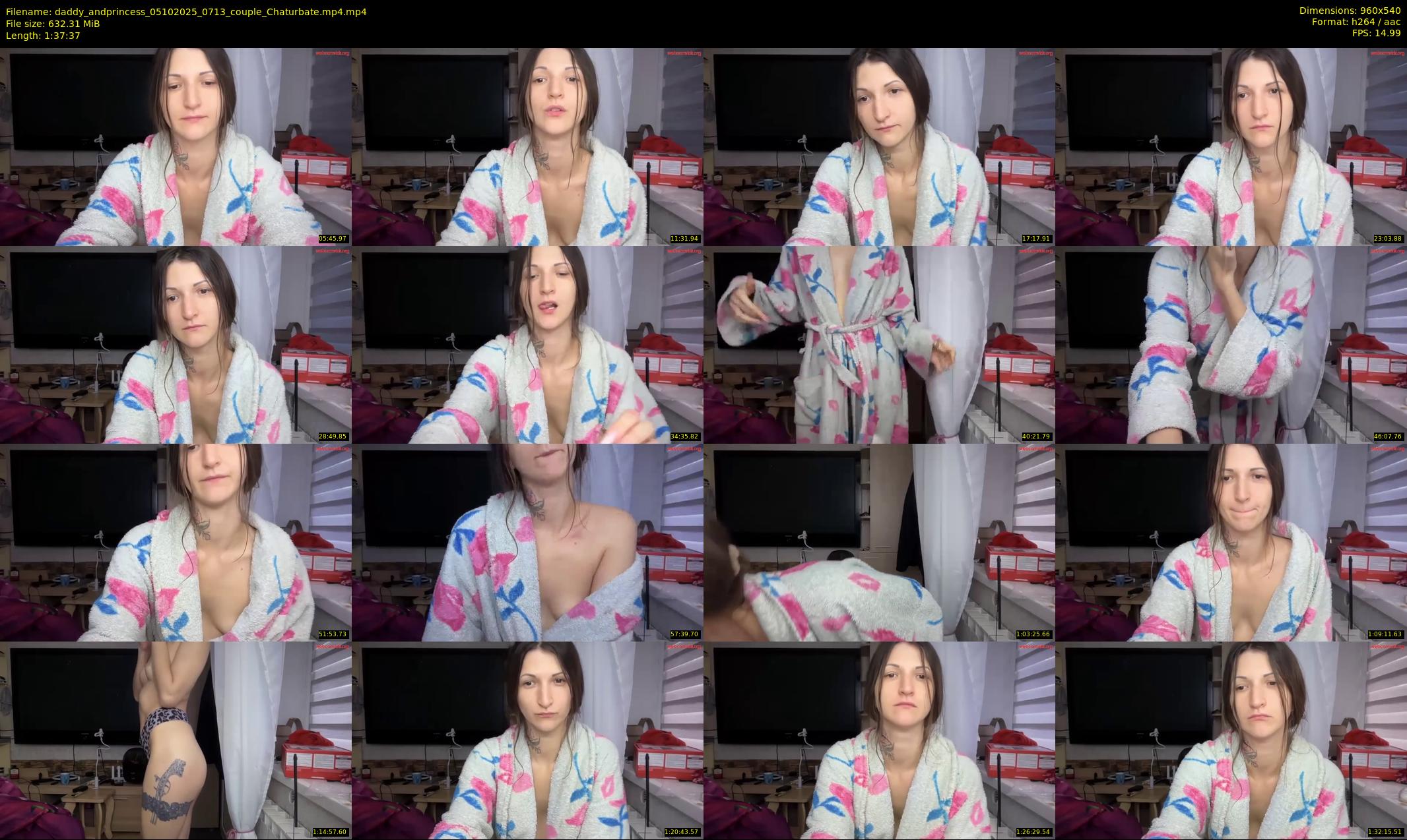 daddy_andprincess — 98 minute Chaturbate couple cam show recording, 480p, Oct 5, 2025