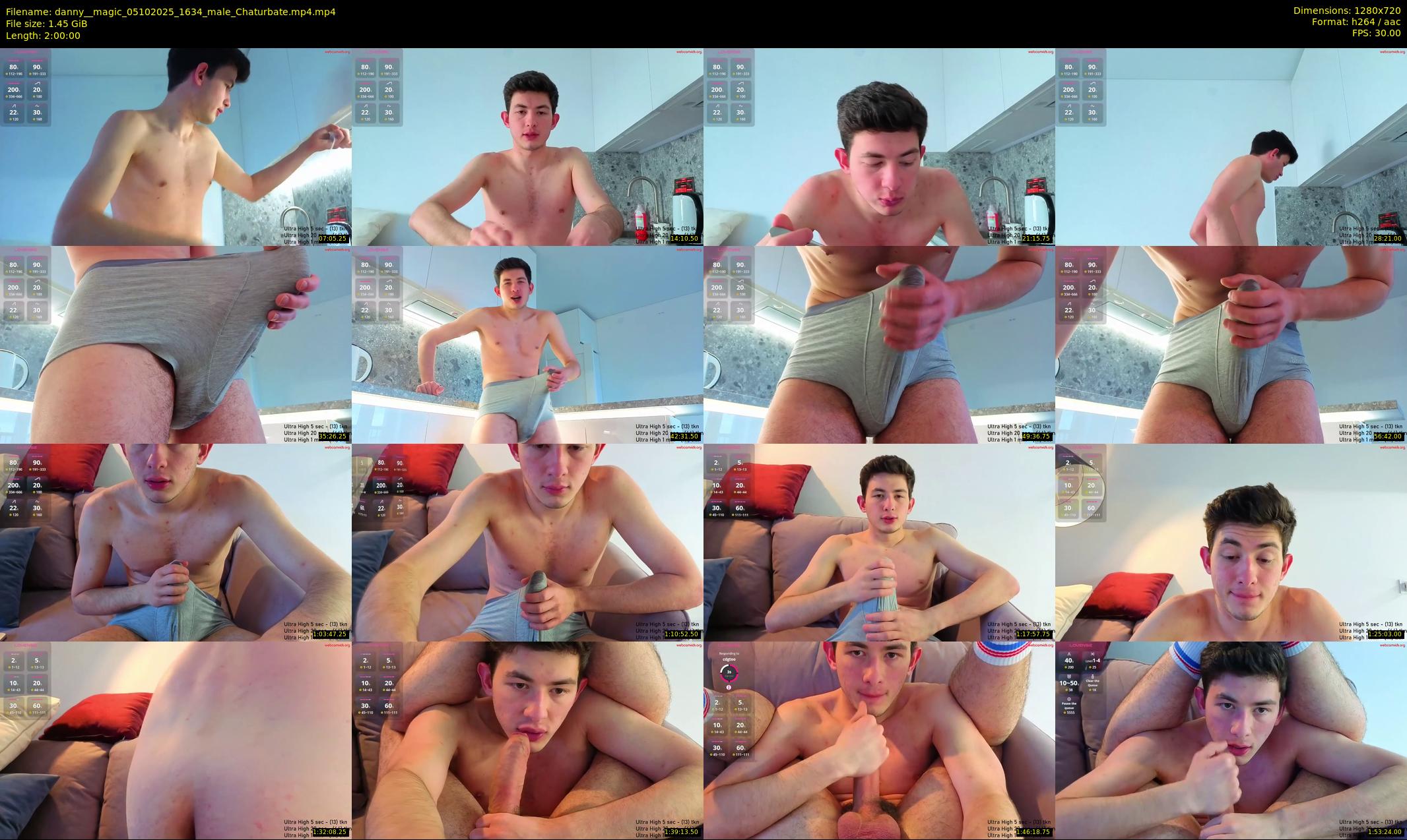 danny__magic — 120 minute Chaturbate male cam show recording, 720p, Oct 5, 2025