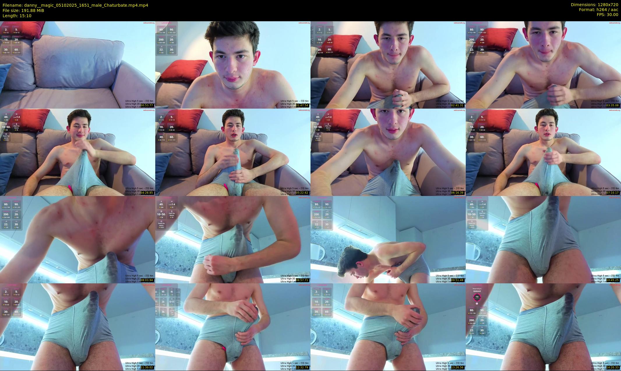 danny__magic — 16 minute Chaturbate male cam show recording, 720p, Oct 5, 2025