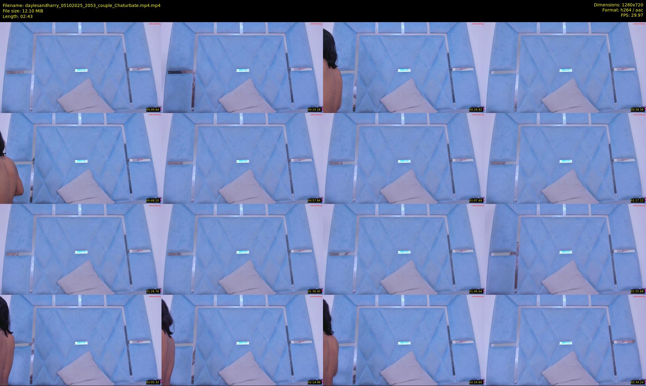 daylesandharry — 3 minute Chaturbate couple cam show recording, 720p, Oct 5, 2025