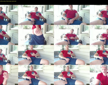decentdick93 — 57 minute Chaturbate male cam show recording, 480p, Oct 5, 2025