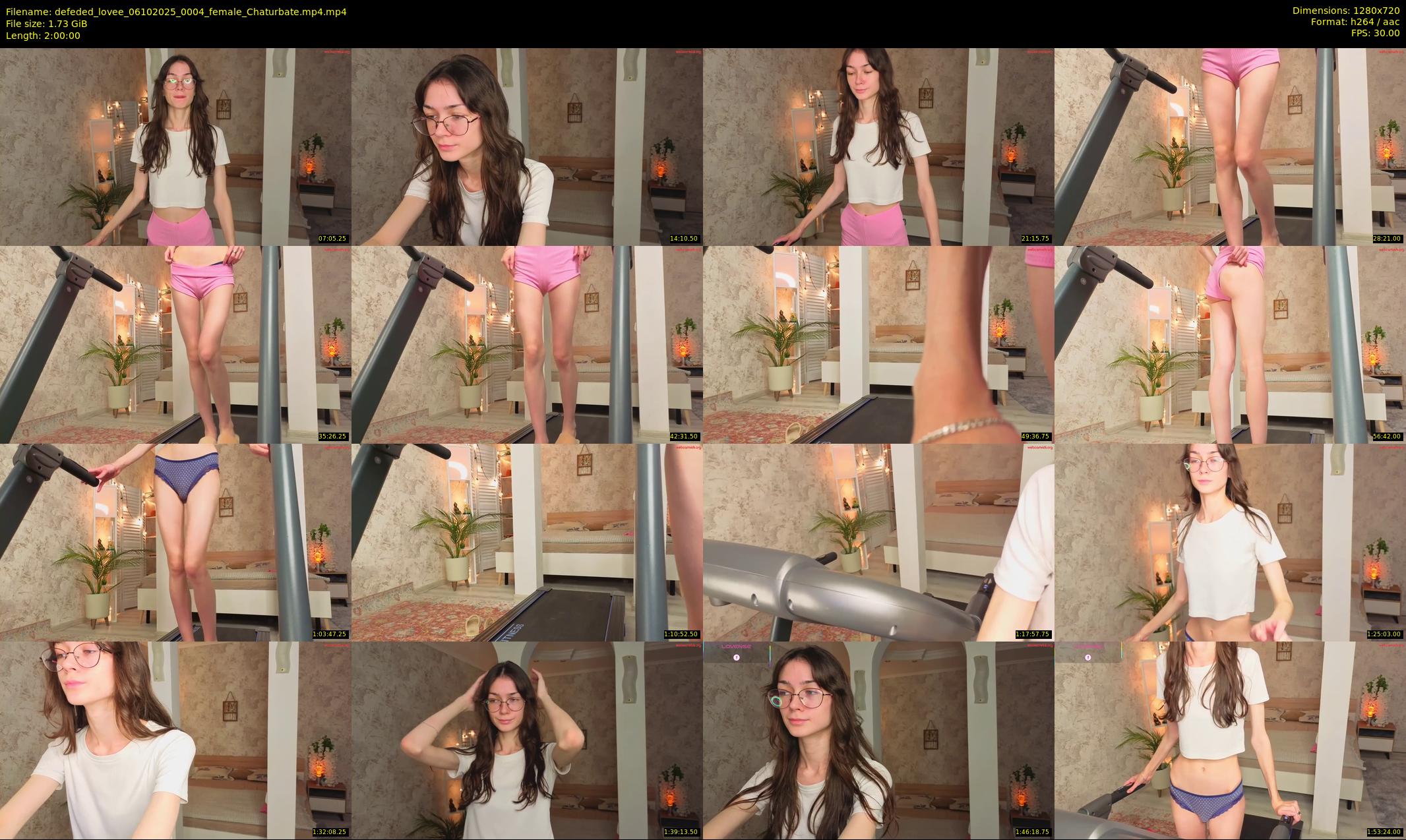 defeded_lovee — 120 minute Chaturbate female cam show recording, 720p, Oct 6, 2025