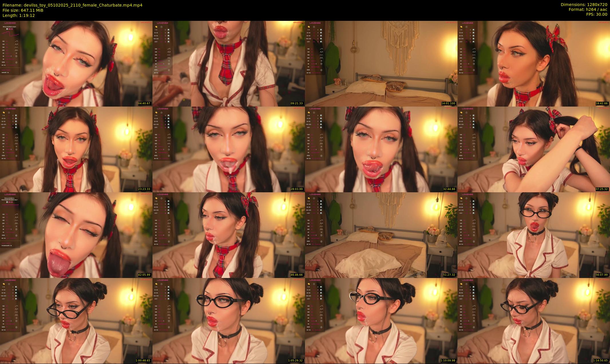 devilss_toy — 80 minute Chaturbate female cam show recording, 720p, Oct 5, 2025