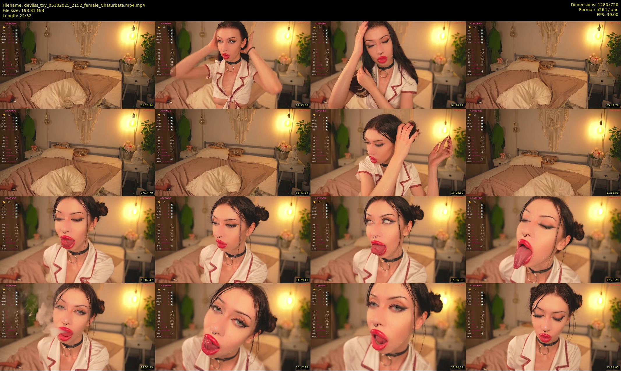 devilss_toy — 25 minute Chaturbate female cam show recording, 720p, Oct 5, 2025