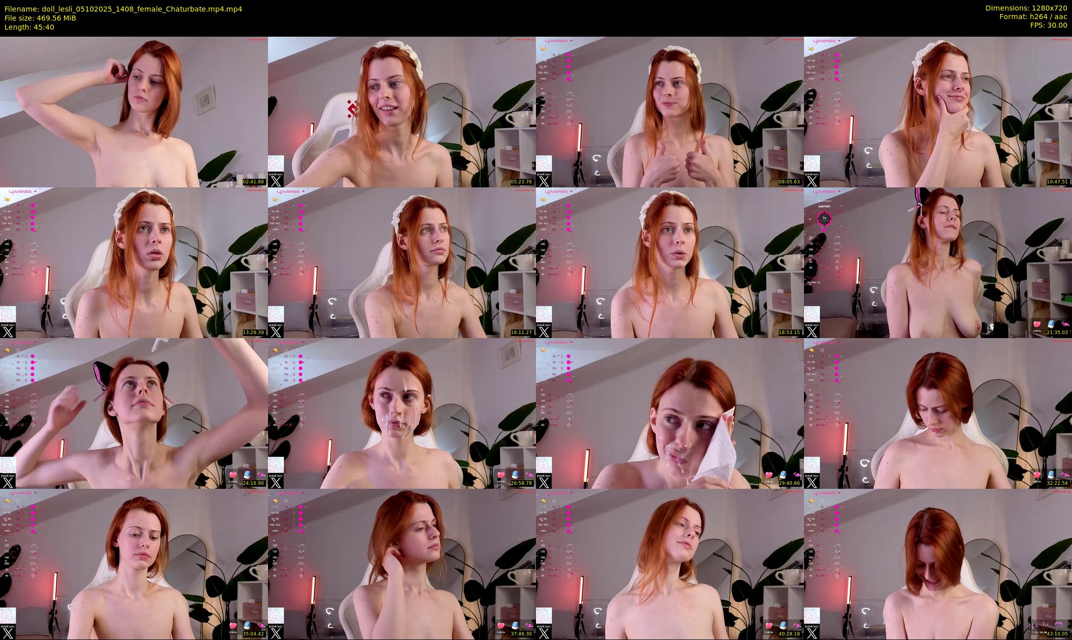 doll_lesli — 46 minute Chaturbate female cam show recording, 720p, Oct 5, 2025