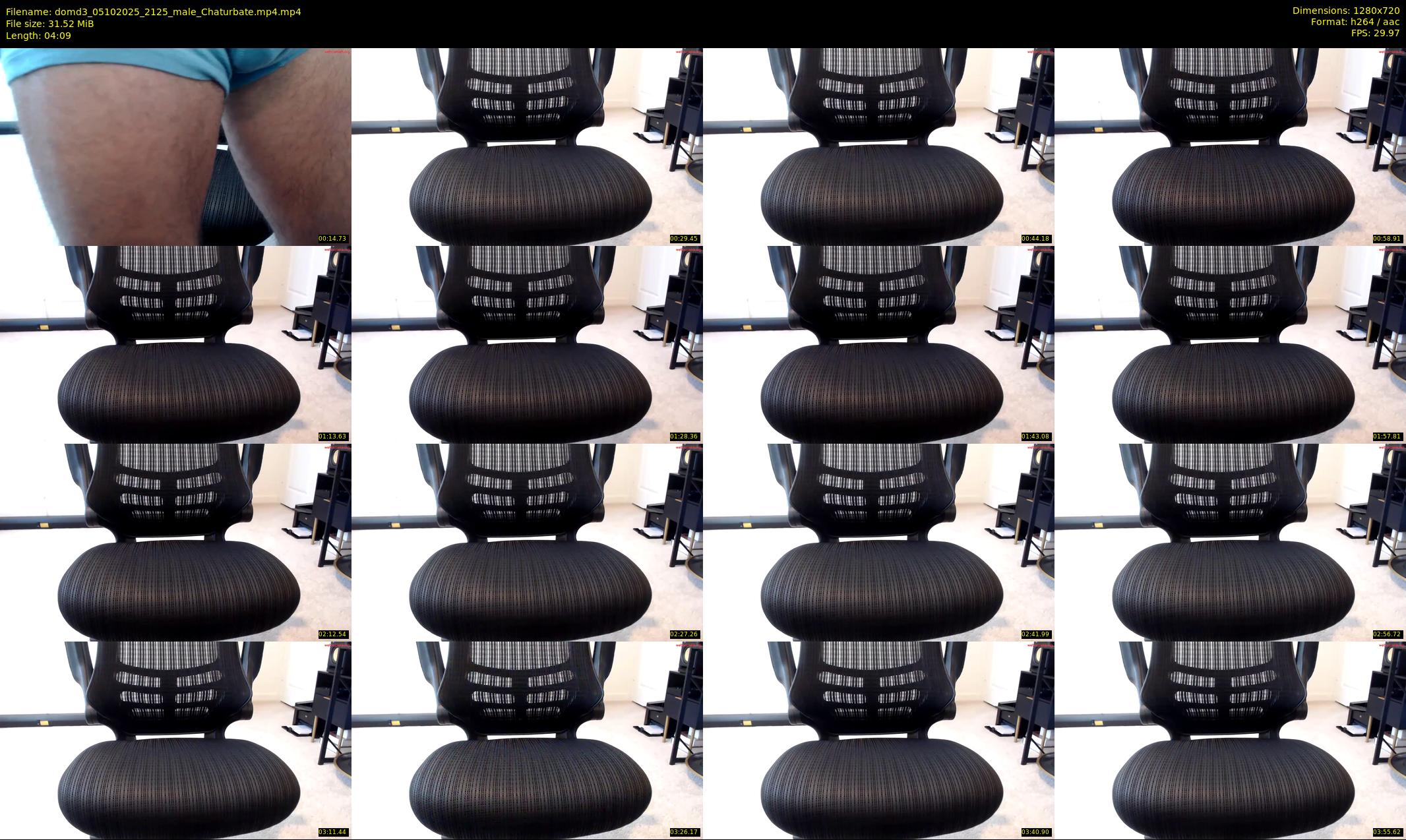 domd3 — 5 minute Chaturbate male cam show recording, 720p, Oct 5, 2025