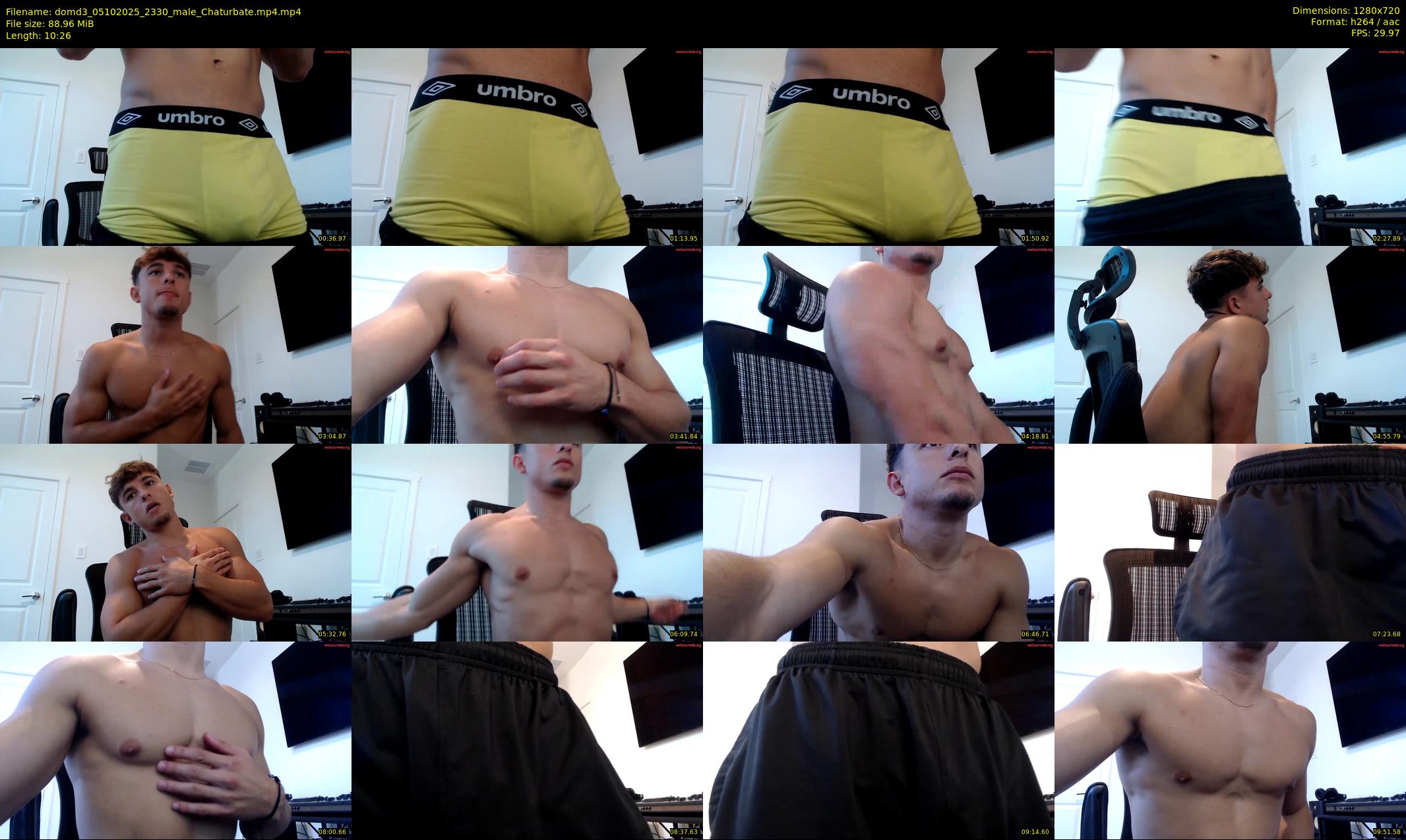 domd3 — 11 minute Chaturbate male cam show recording, 720p, Oct 5, 2025
