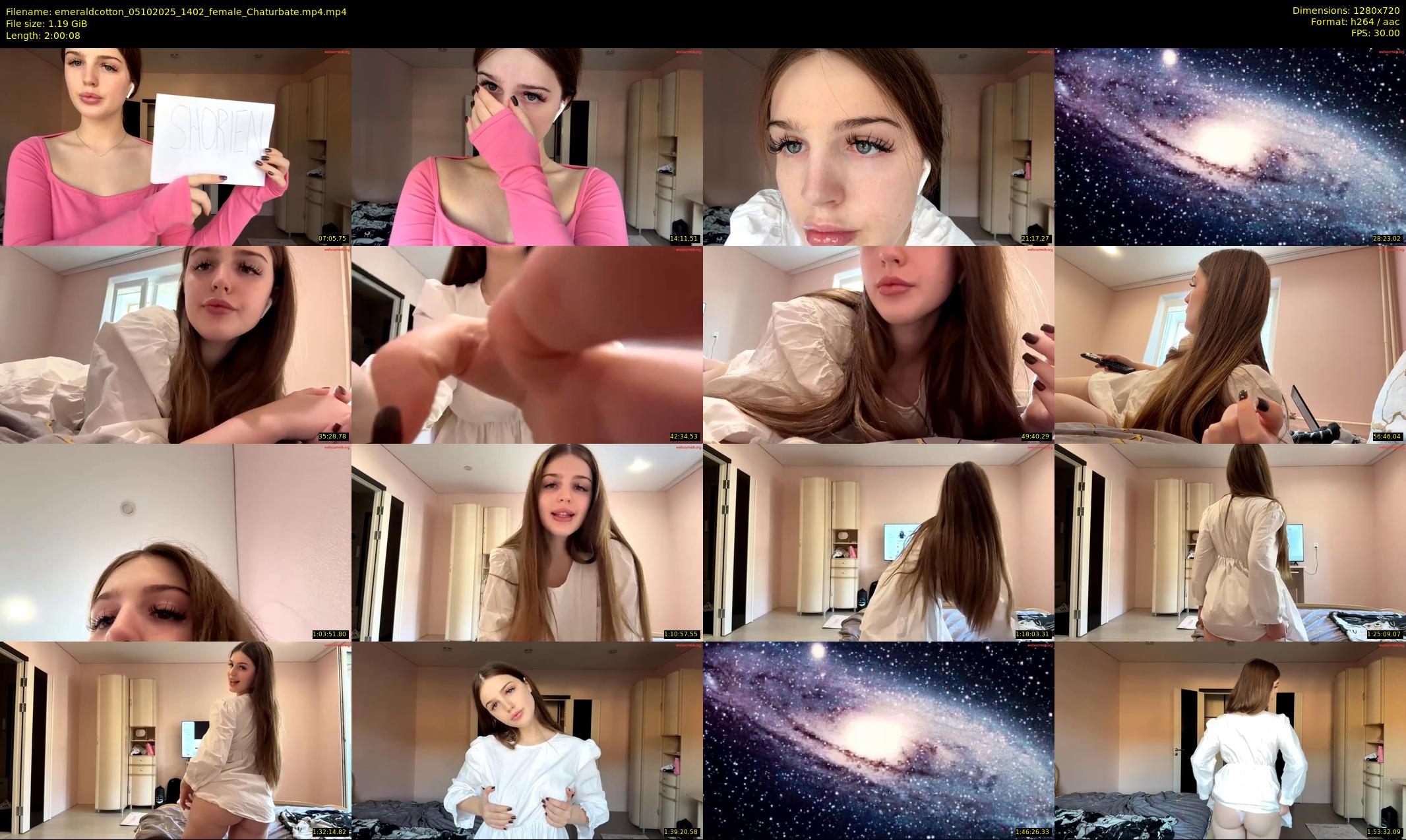 emeraldcotton — 121 minute Chaturbate female cam show recording, 720p, Oct 5, 2025