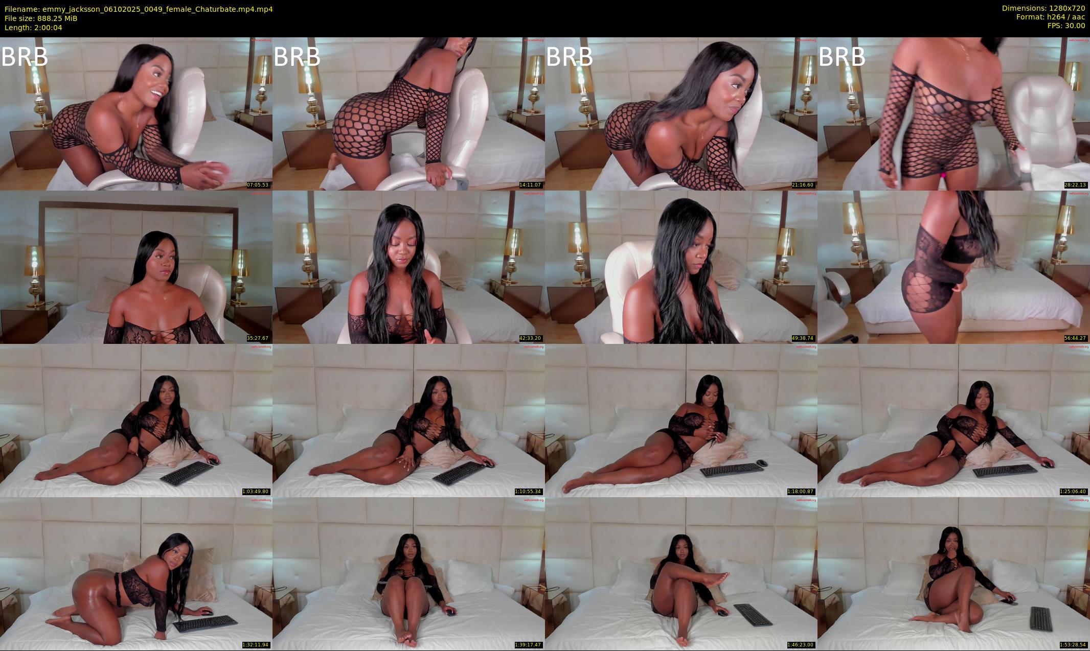 emmy_jacksson — 121 minute Chaturbate female cam show recording, 720p, Oct 6, 2025