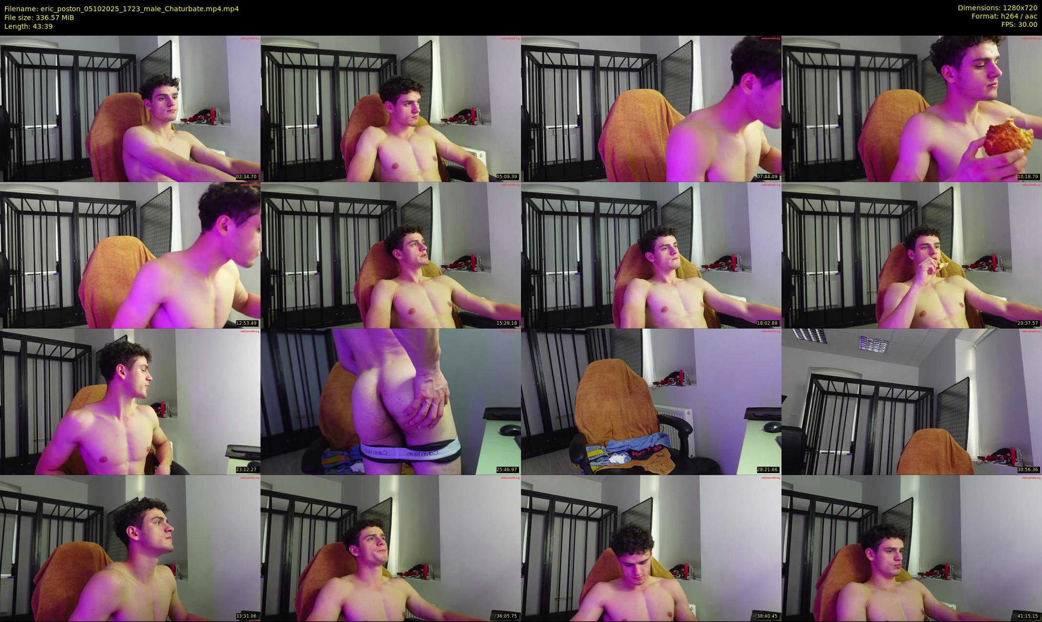 eric_poston — 44 minute Chaturbate male cam show recording, 720p, Oct 5, 2025