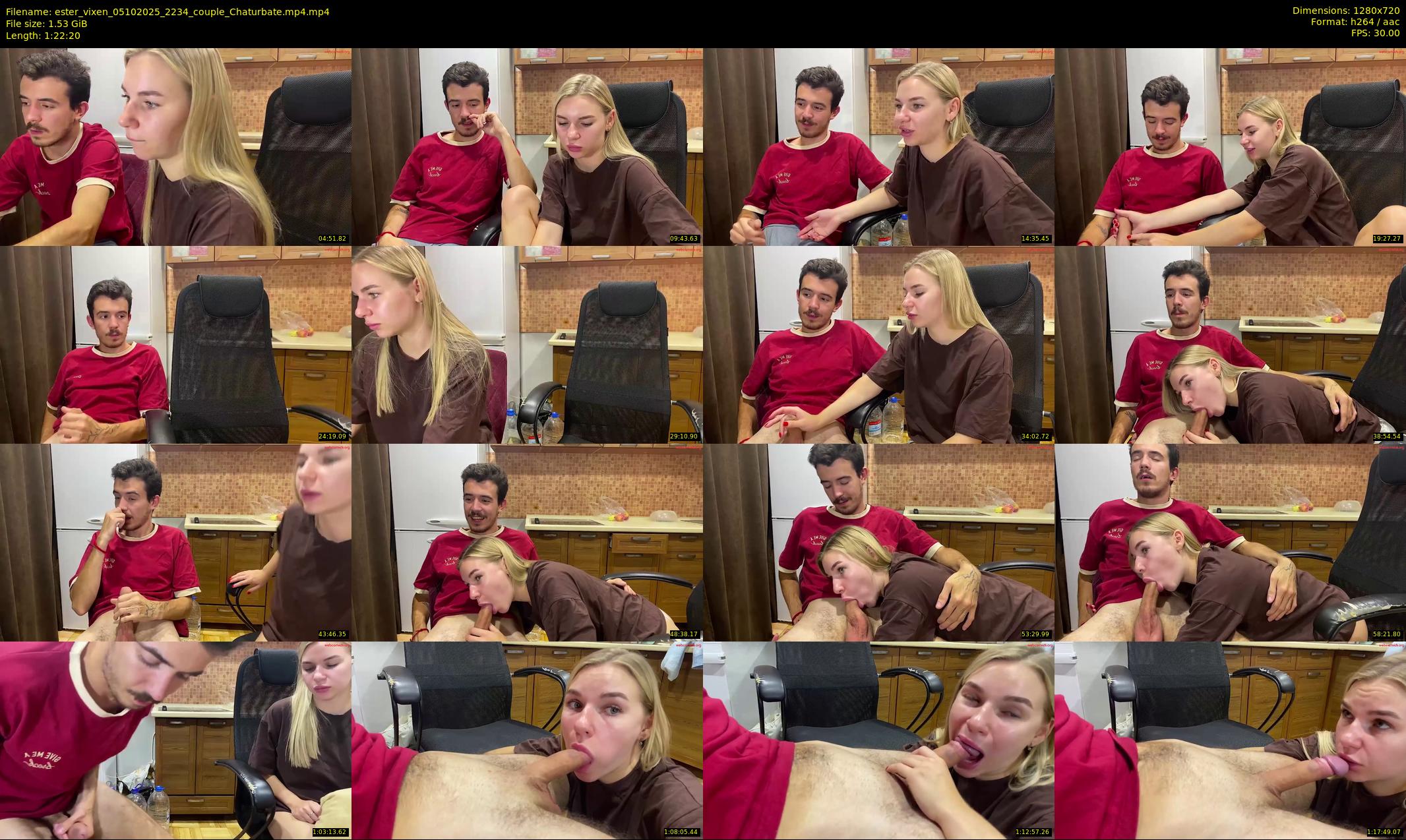 ester_vixen — 83 minute Chaturbate couple cam show recording, 720p, Oct 5, 2025