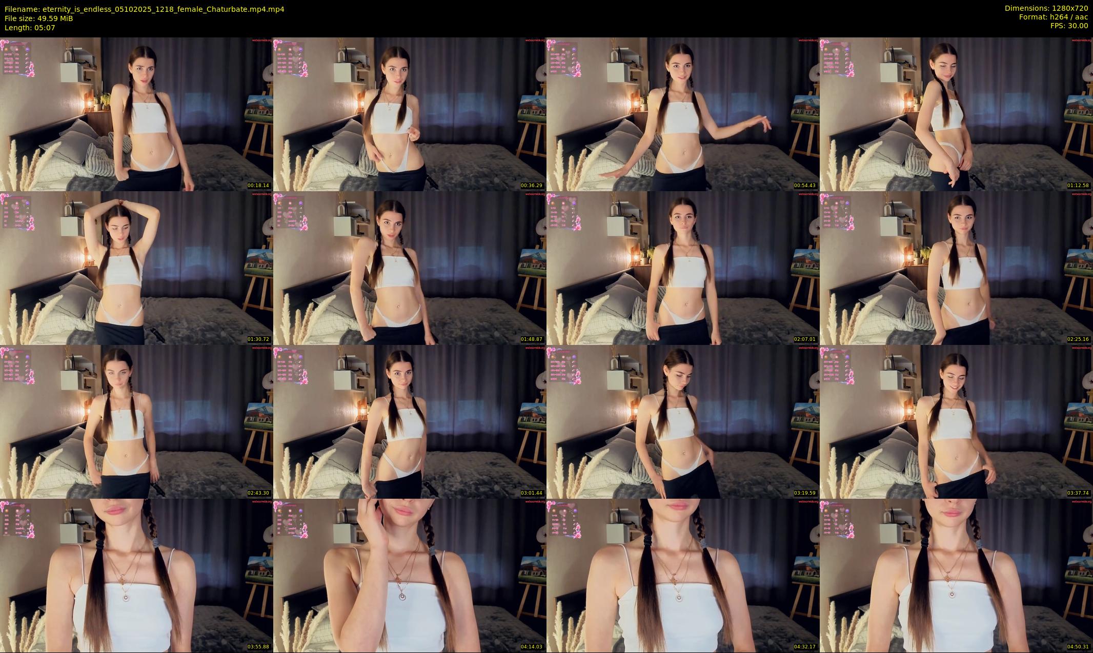 eternity_is_endless — 6 minute Chaturbate female cam show recording, 720p, Oct 5, 2025