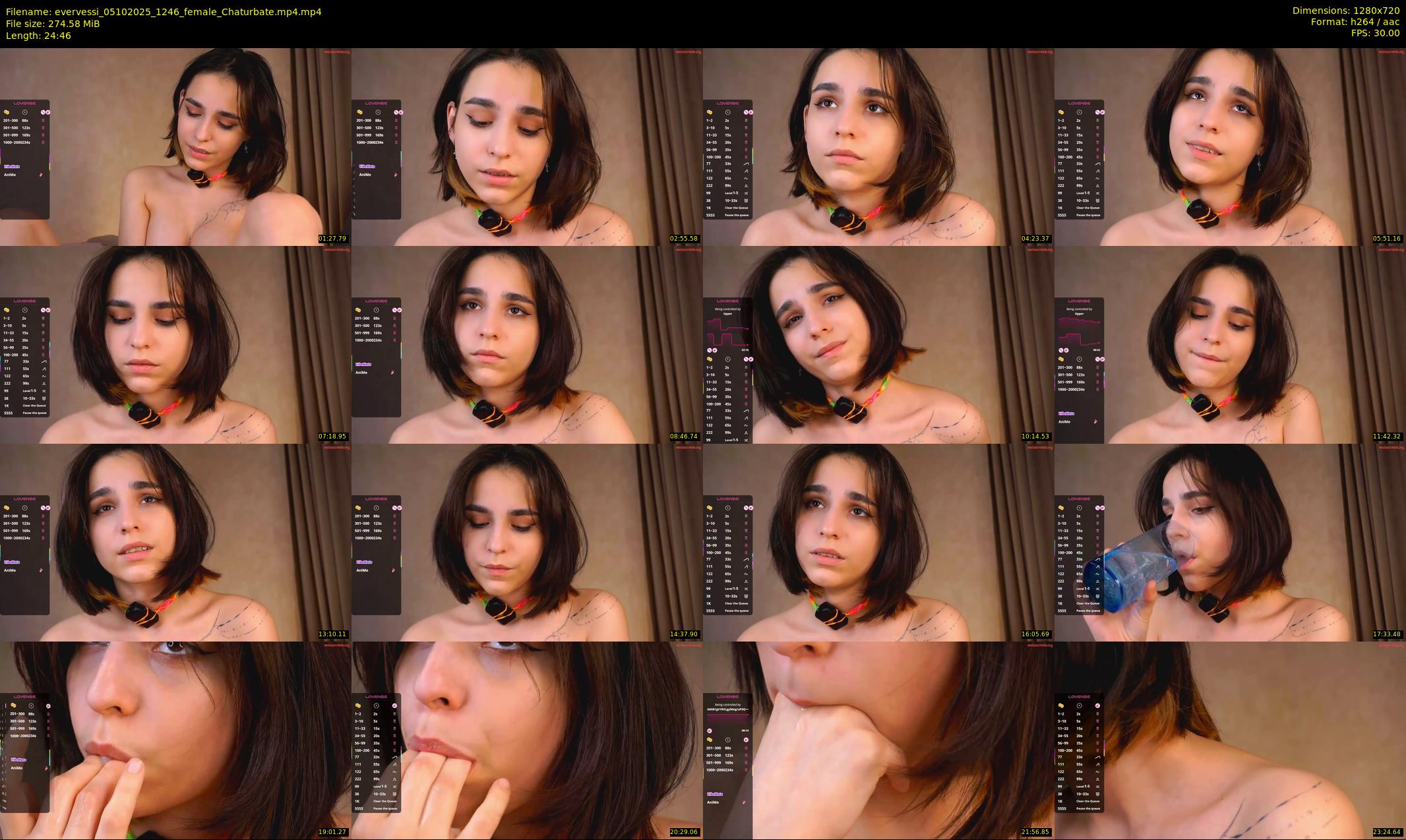 evervessi — 25 minute Chaturbate female cam show recording, 720p, Oct 5, 2025