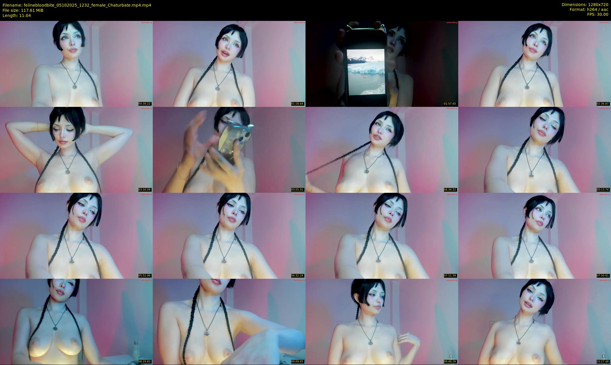 felinebloodbite — 12 minute Chaturbate female cam show recording, 720p, Oct 5, 2025