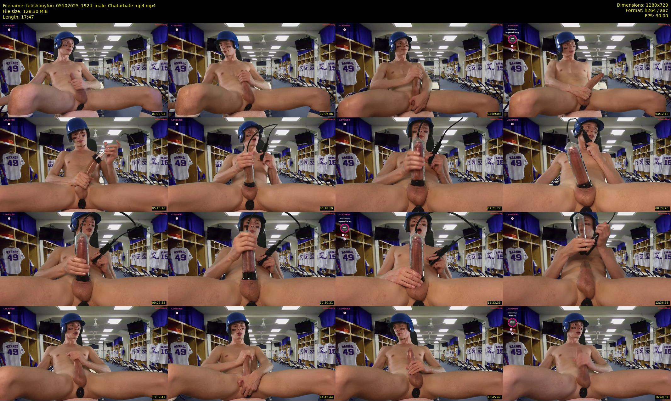 fetishboyfun — 18 minute Chaturbate male cam show recording, 720p, Oct 5, 2025