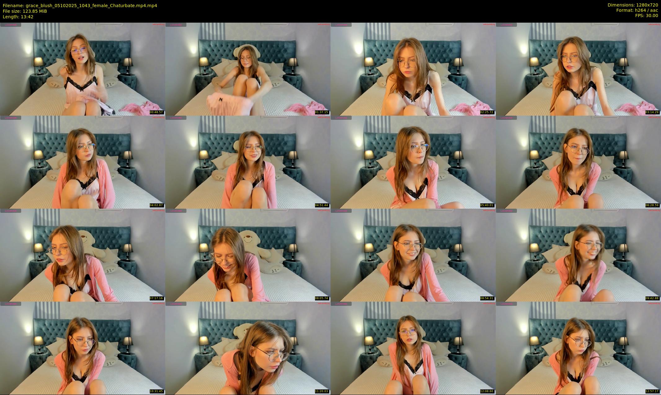 grace_blush — 14 minute Chaturbate female cam show recording, 720p, Oct 5, 2025