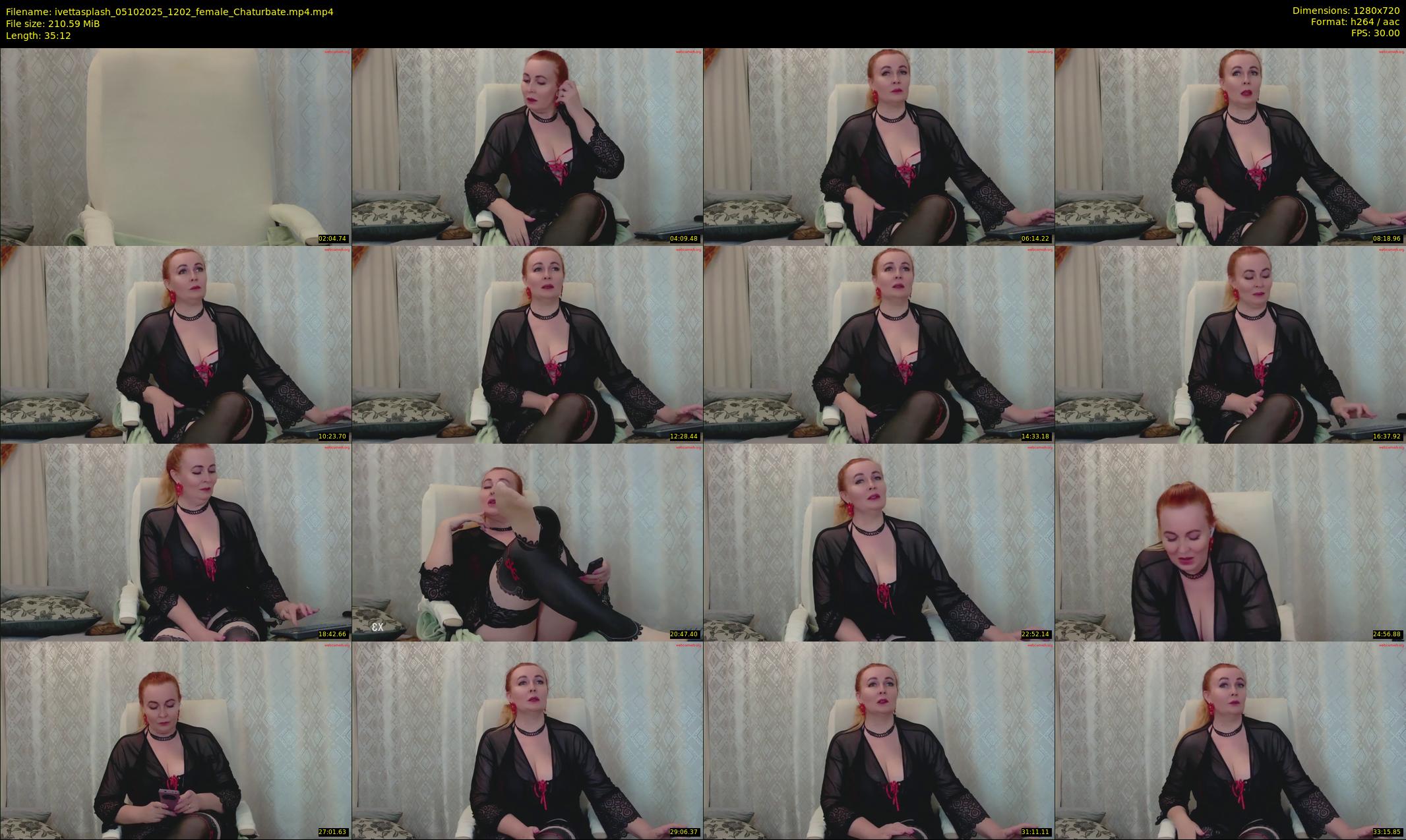 ivettasplash — 36 minute Chaturbate female cam show recording, 720p, Oct 5, 2025