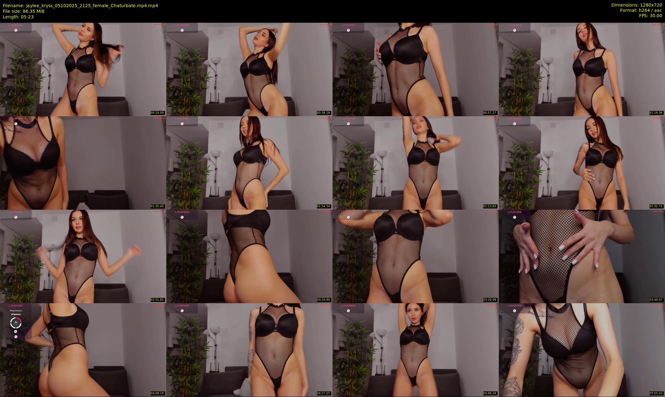 jaylee_kryss — 6 minute Chaturbate female cam show recording, 720p, Oct 5, 2025