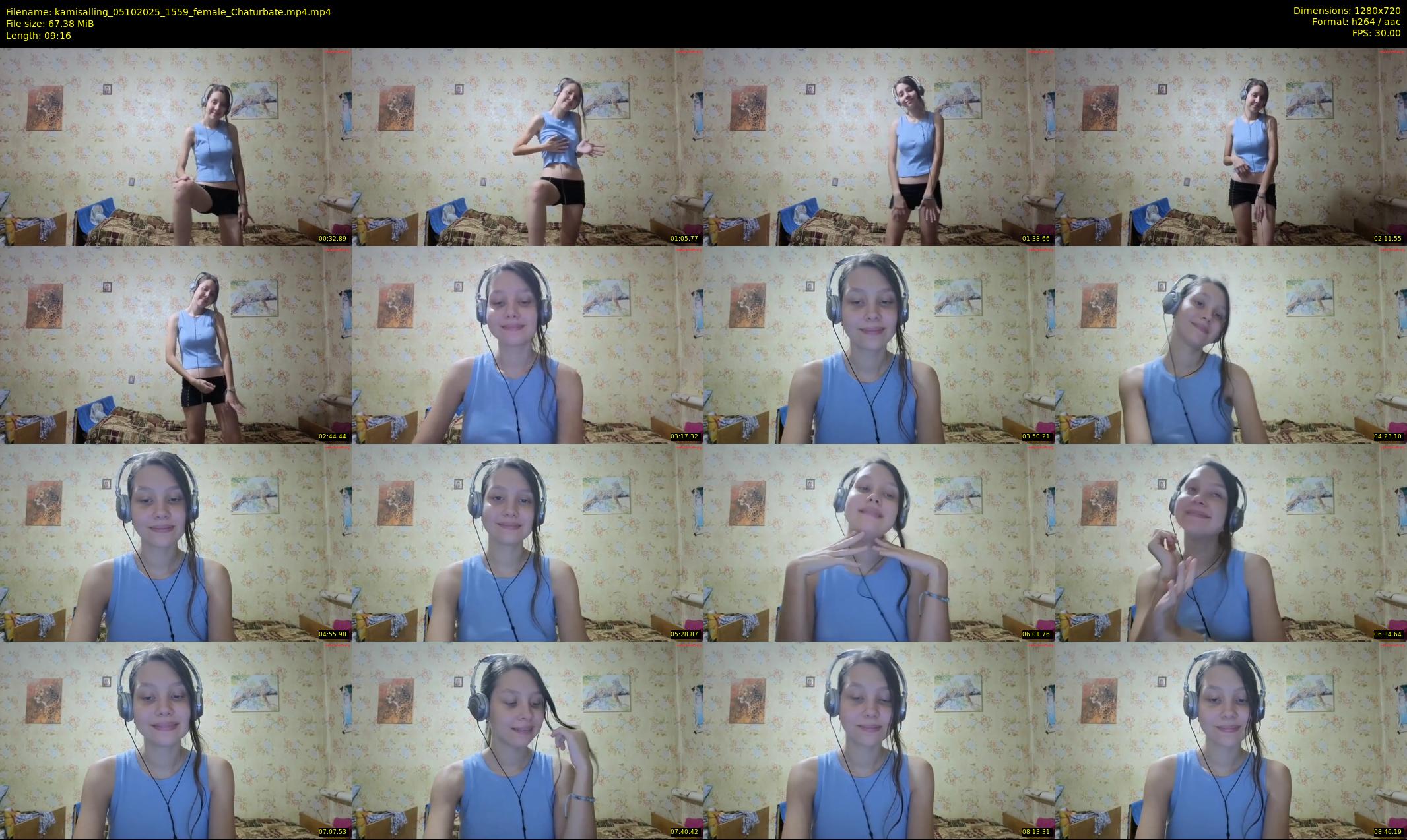 kamisalling — 10 minute Chaturbate female cam show recording, 720p, Oct 5, 2025
