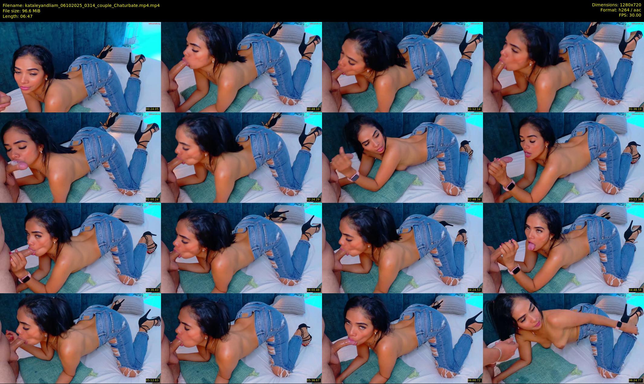 kataleyandliam — 7 minute Chaturbate couple cam show recording, 720p, Oct 6, 2025