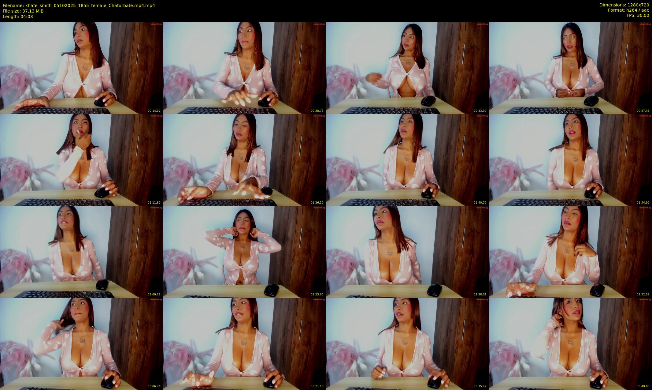 khate_smith — 5 minute Chaturbate female cam show recording, 720p, Oct 5, 2025
