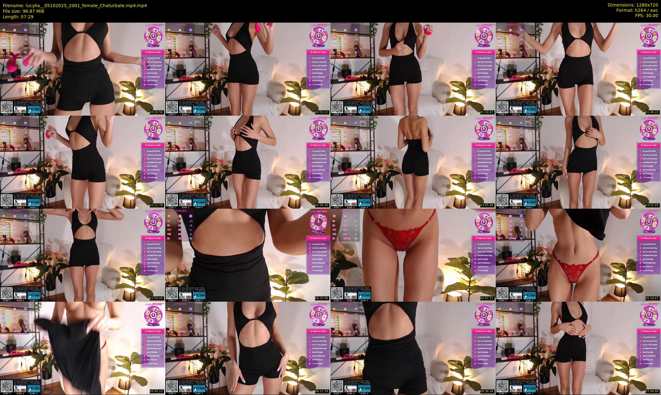 lucylia_ — 8 minute Chaturbate female cam show recording, 720p, Oct 5, 2025