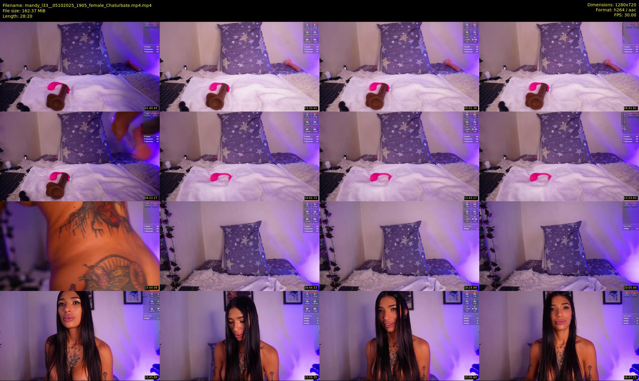 mandy_l33_ — 29 minute Chaturbate female cam show recording, 720p, Oct 5, 2025