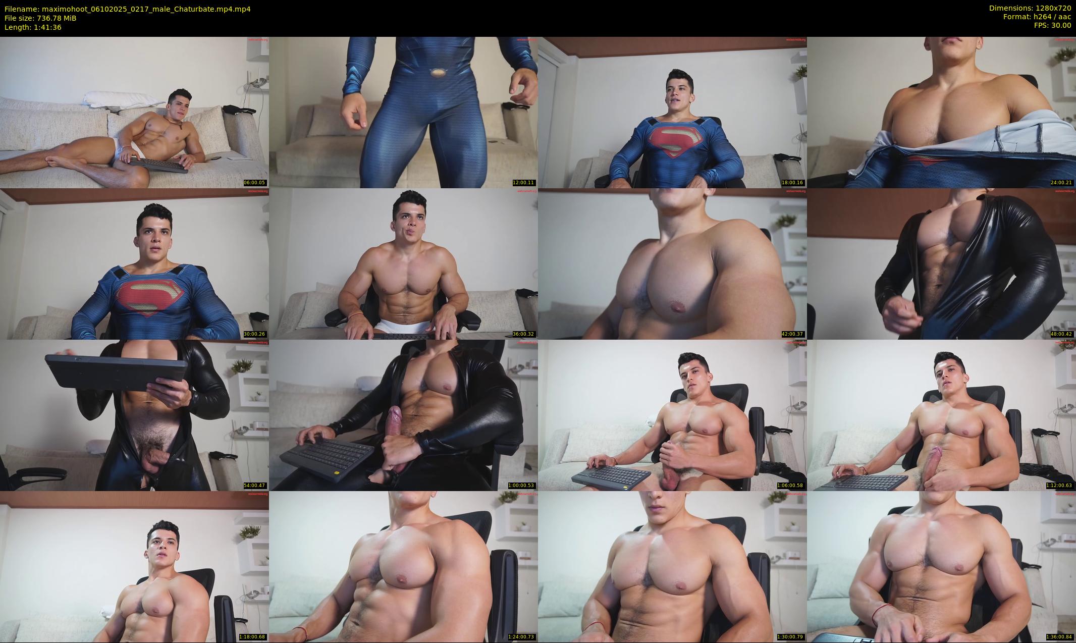 maximohoot — 102 minute Chaturbate male cam show recording, 720p, Oct 6, 2025