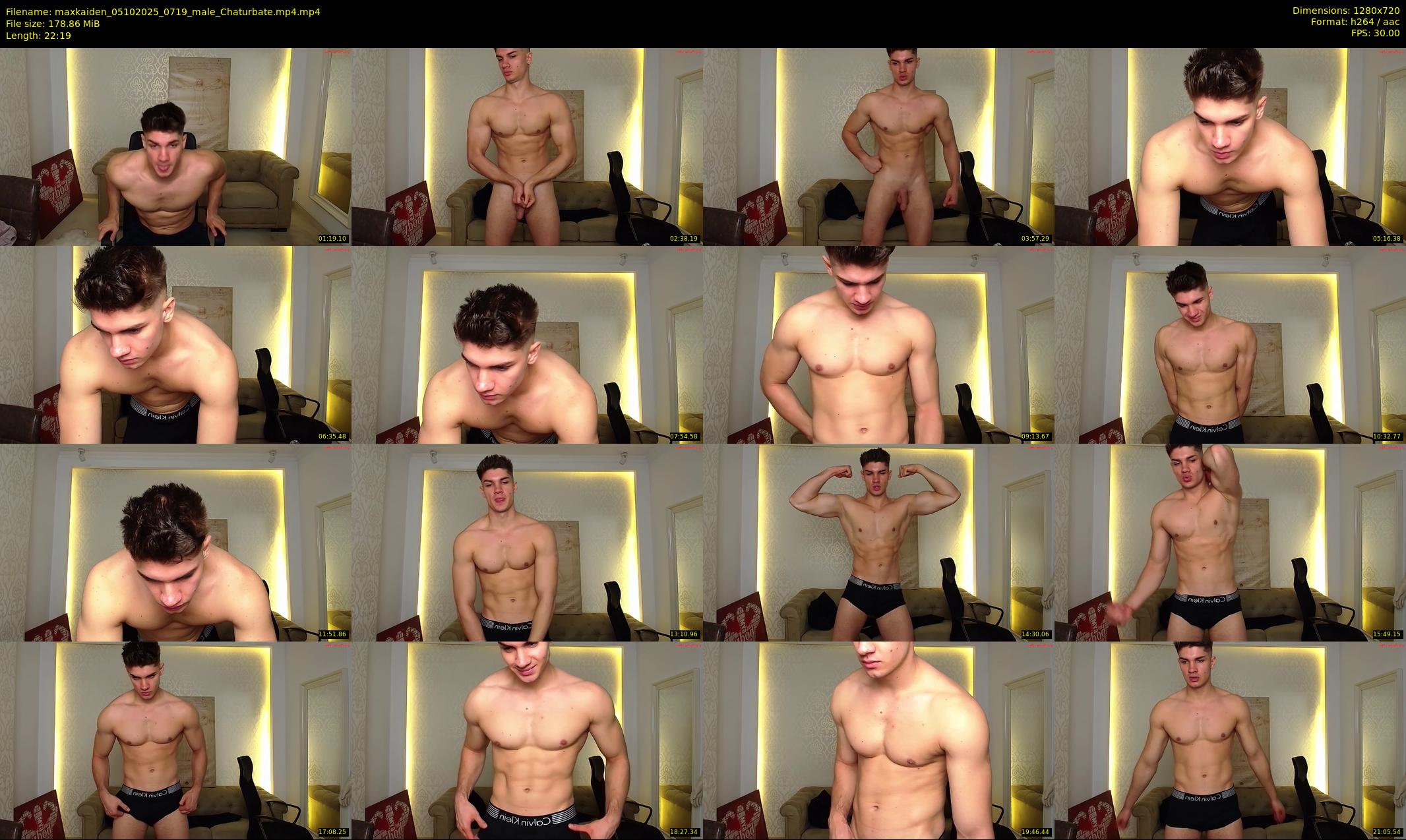 maxkaiden — 23 minute Chaturbate male cam show recording, 720p, Oct 5, 2025