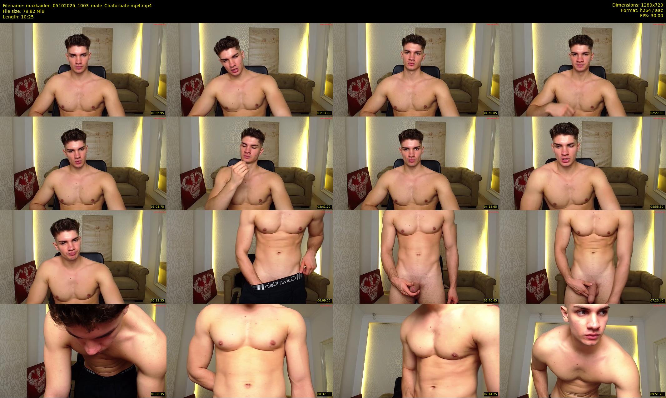 maxkaiden — 11 minute Chaturbate male cam show recording, 720p, Oct 5, 2025