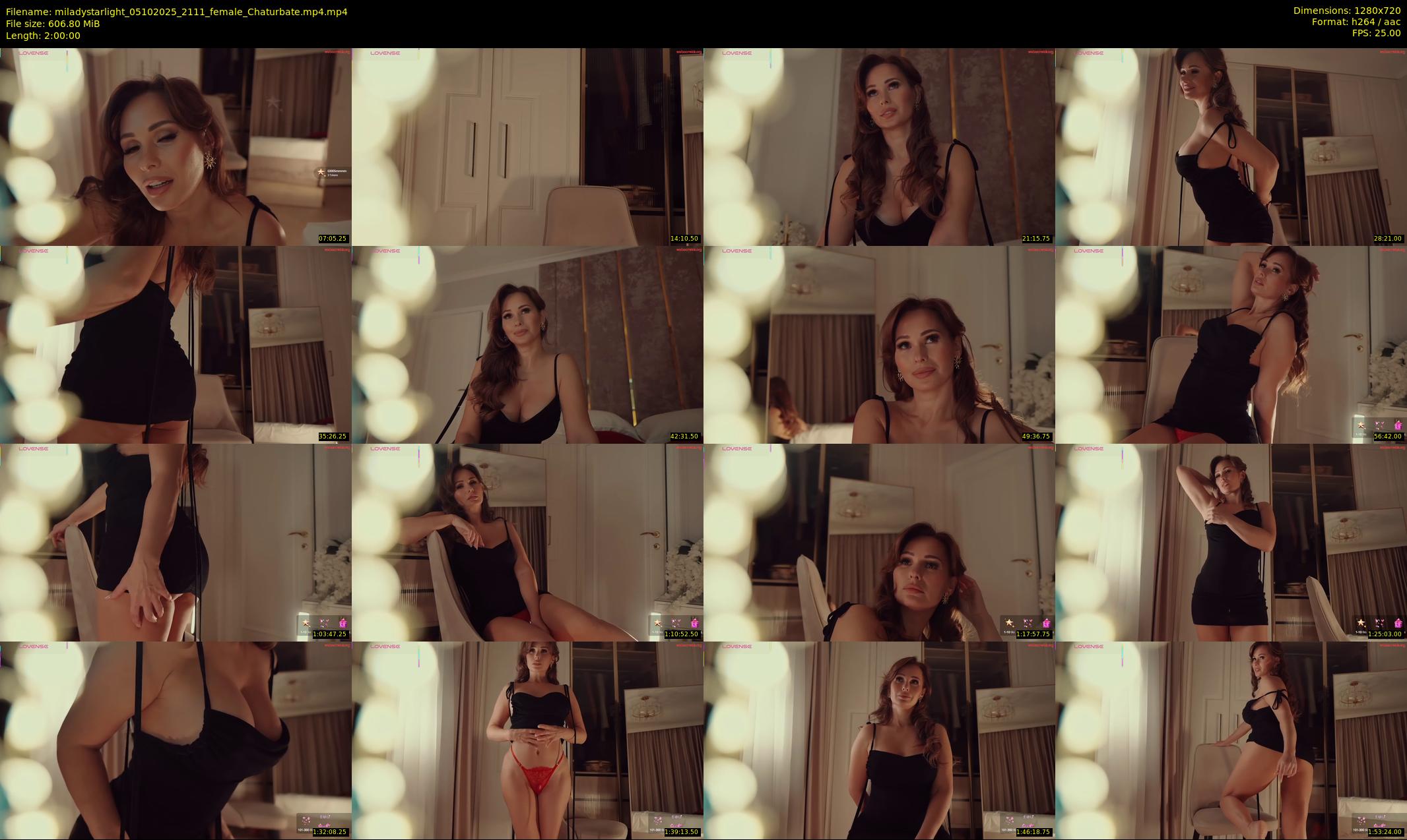 miladystarlight — 120 minute Chaturbate female cam show recording, 720p, Oct 5, 2025