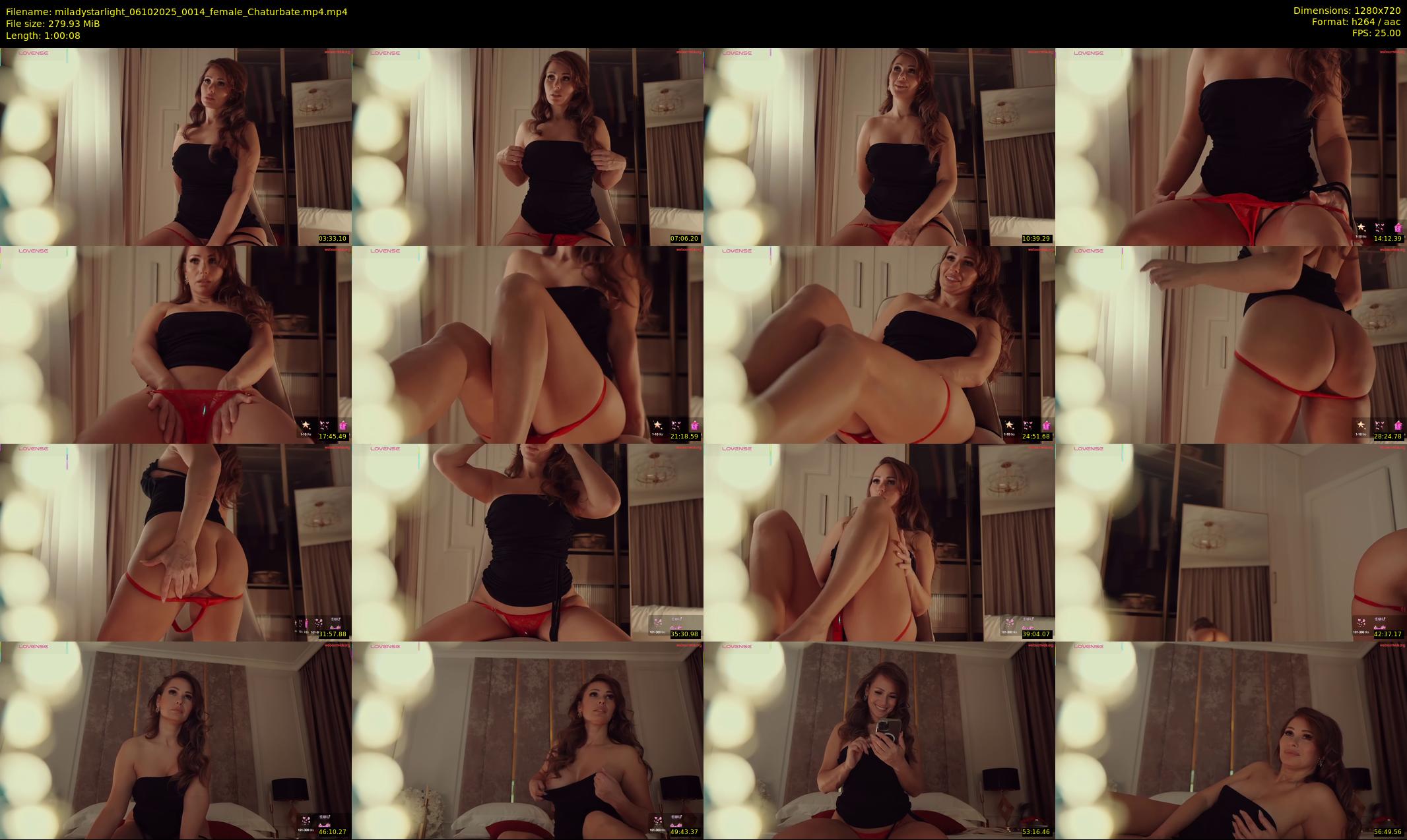 miladystarlight — 61 minute Chaturbate female cam show recording, 720p, Oct 6, 2025