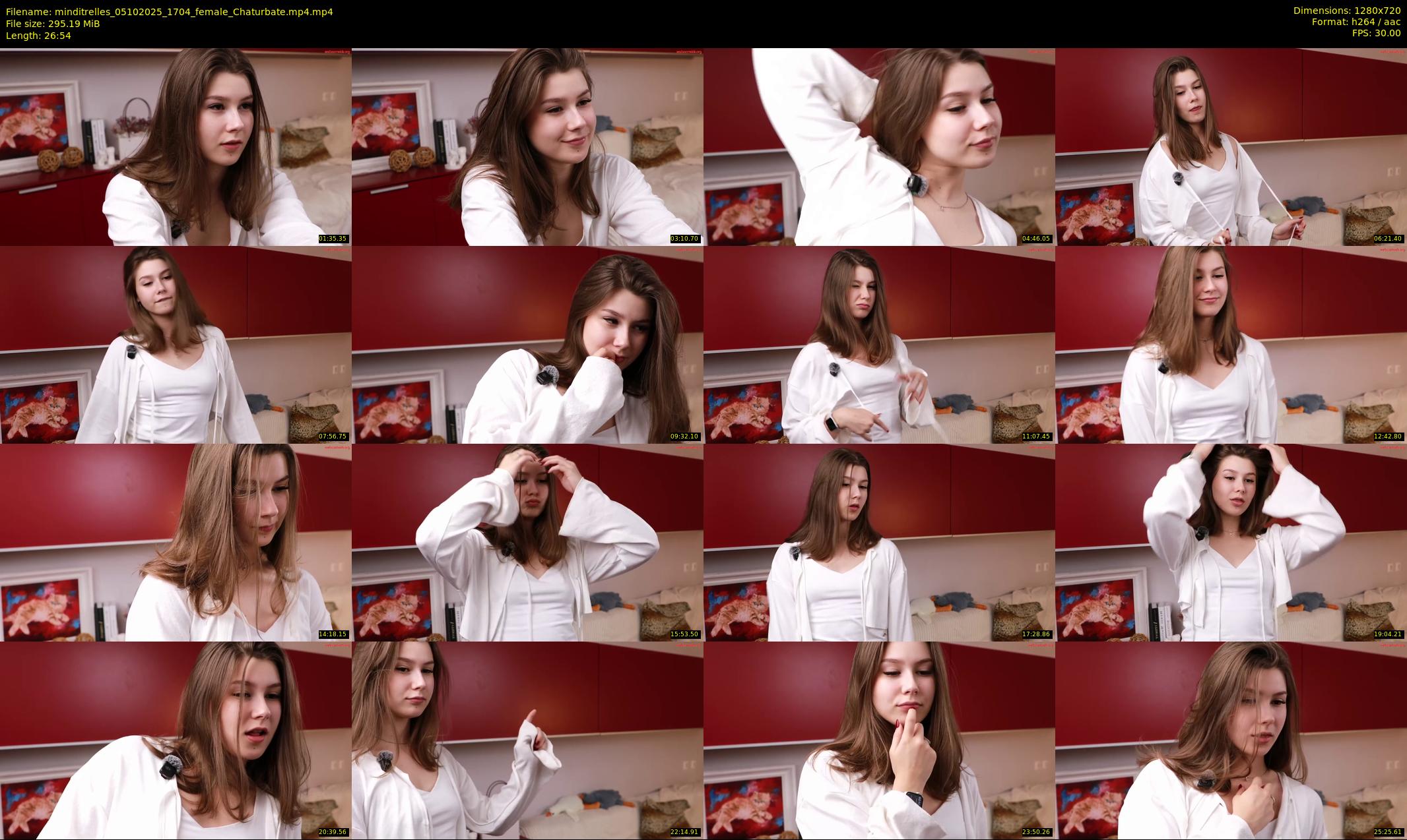minditrelles — 27 minute Chaturbate female cam show recording, 720p, Oct 5, 2025