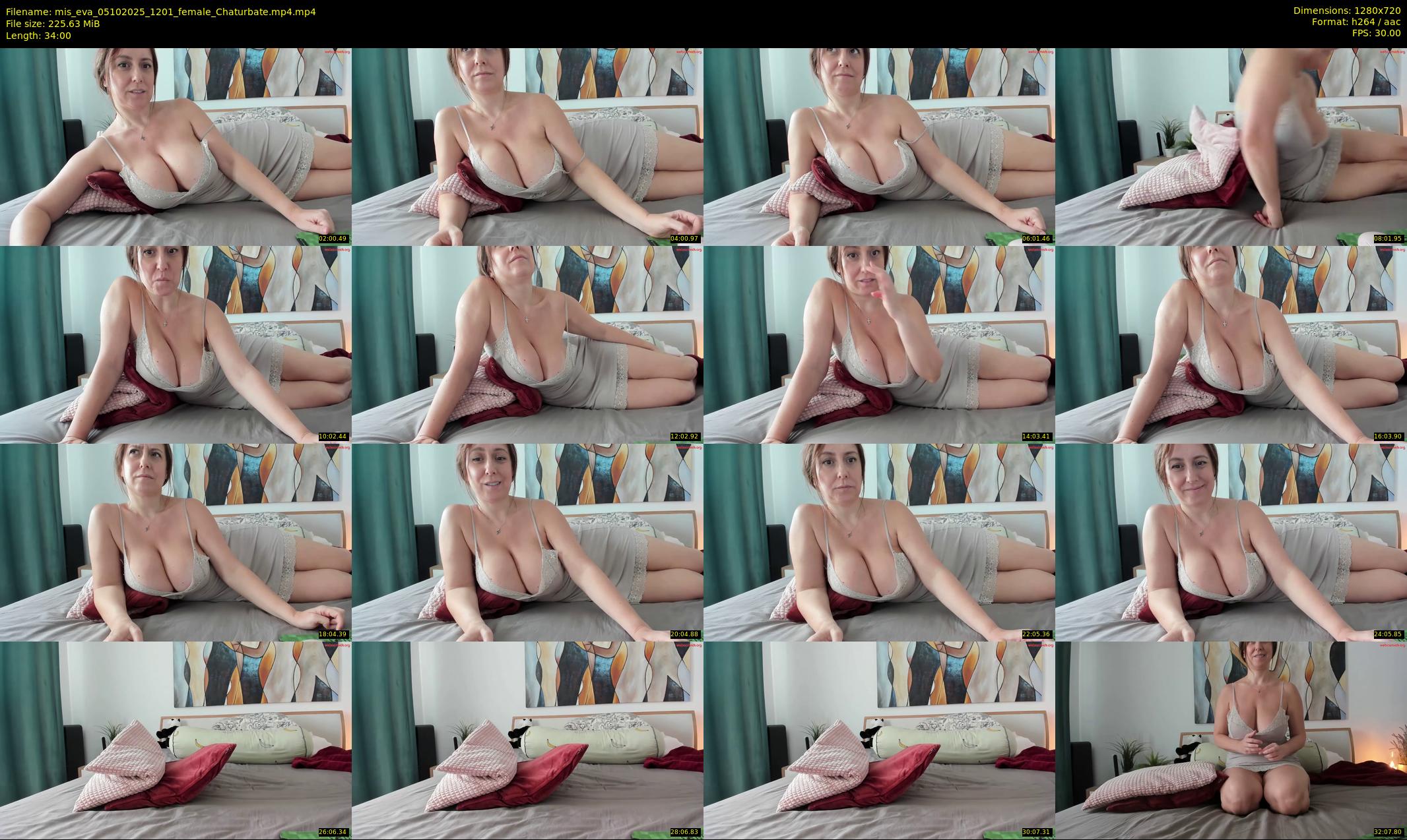 mis_eva — 34 minute Chaturbate female cam show recording, 720p, Oct 5, 2025