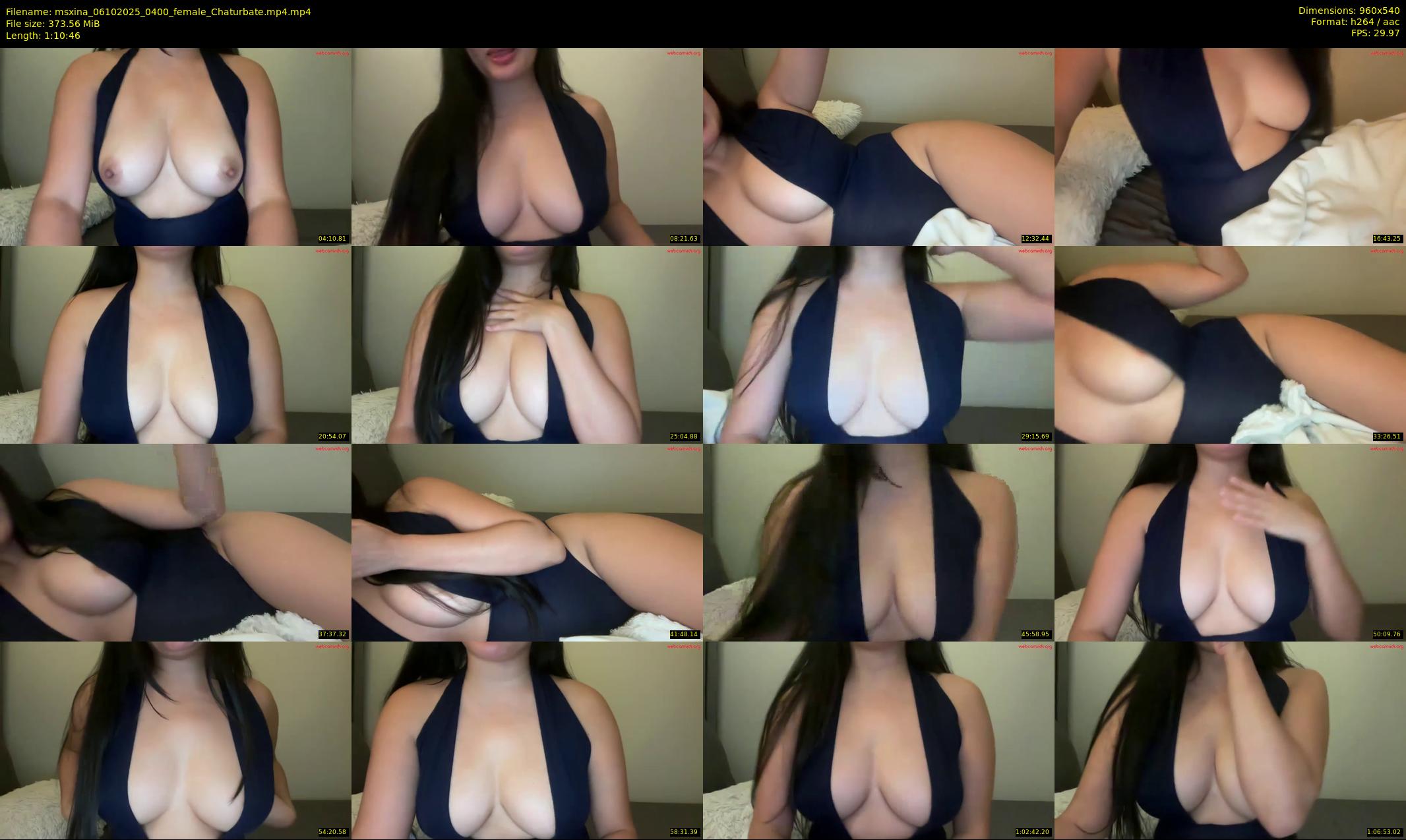 msxina — 71 minute Chaturbate female cam show recording, 480p, Oct 6, 2025