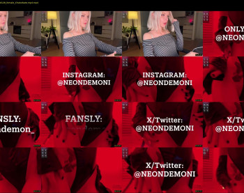 neondemon_ — 8 minute Chaturbate female cam show recording, 720p, Oct 6, 2025